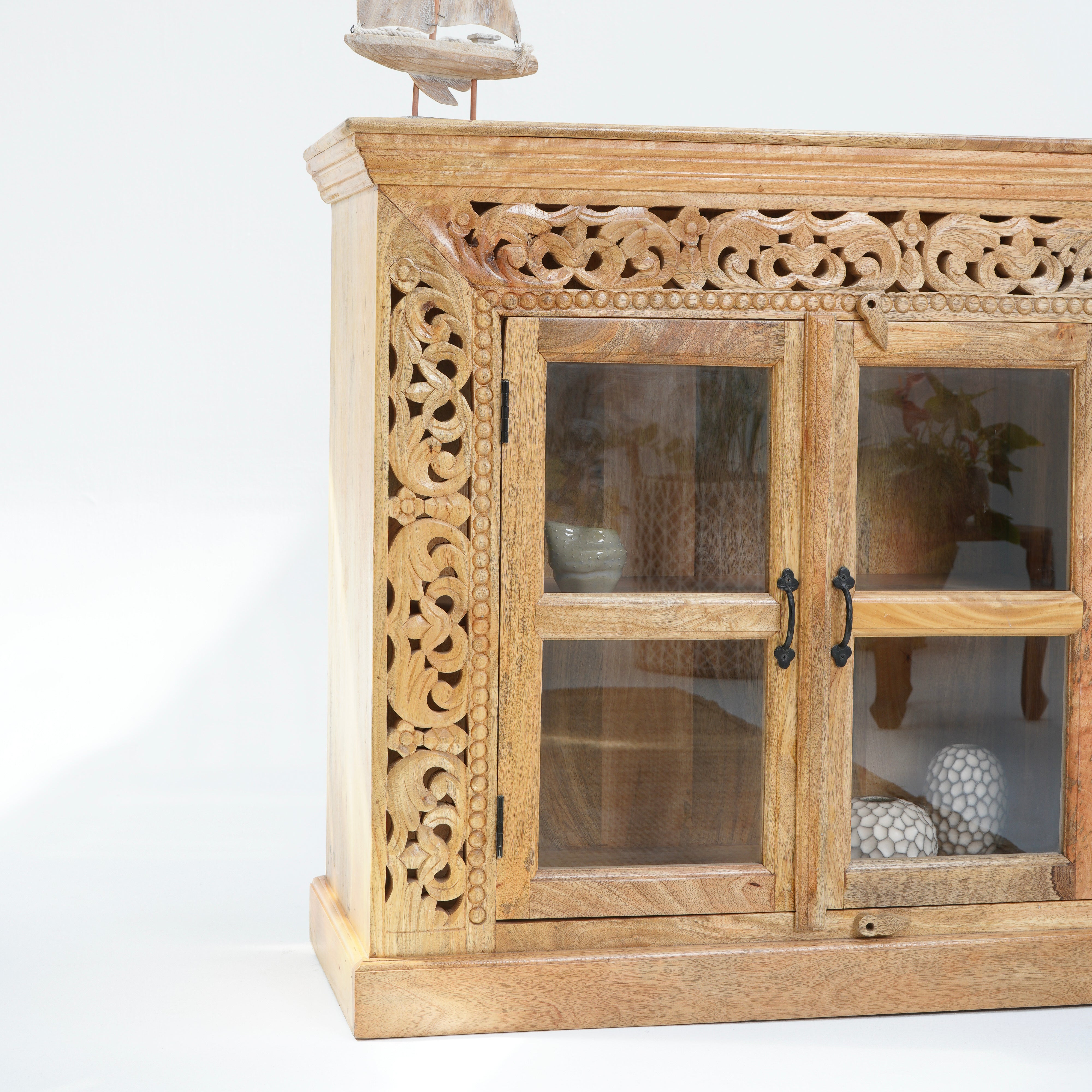 Victor Harbor four glass door sideboard