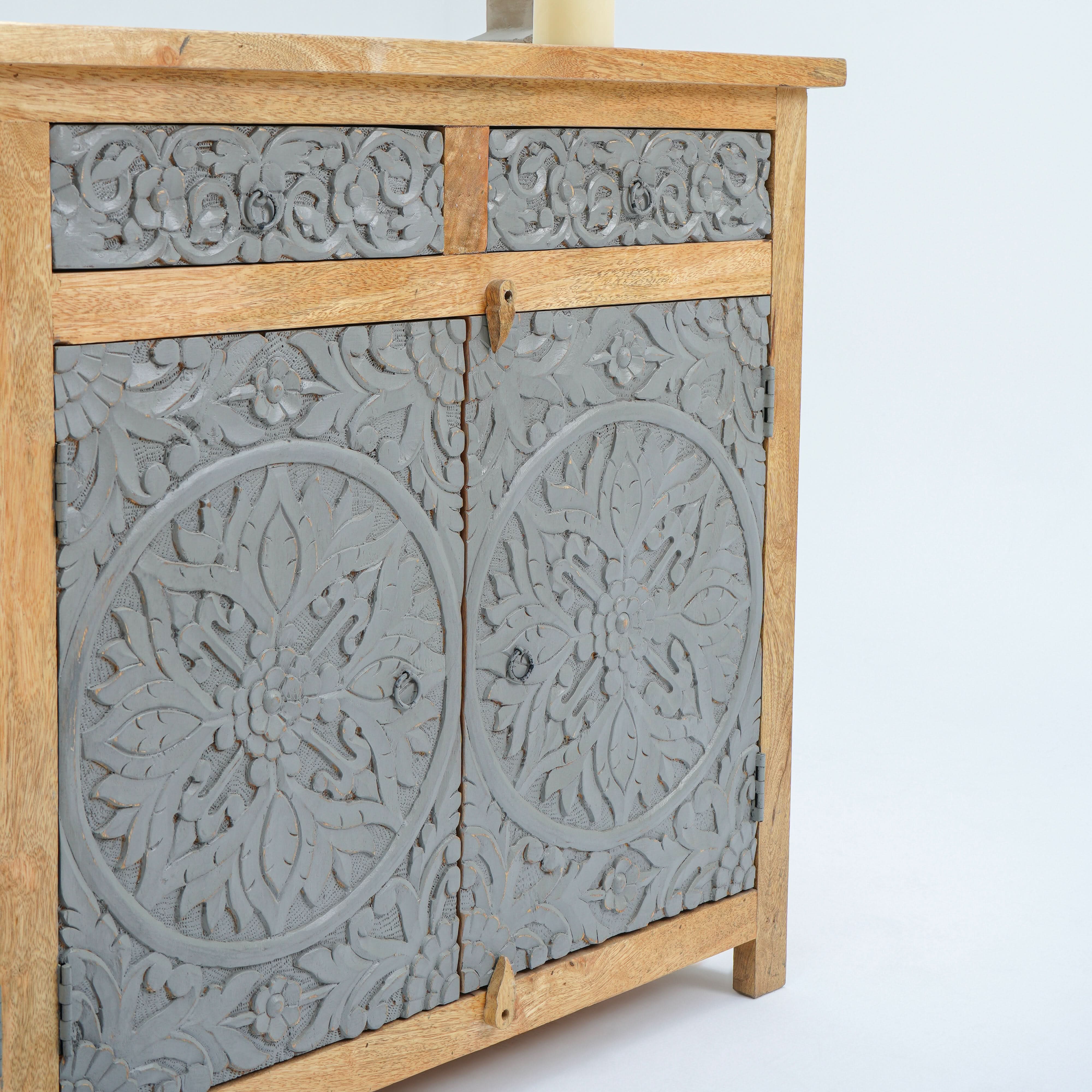 DABORA FOUR DRAWER FOUR DOOR SIDEBOARD - Art and craft furniture