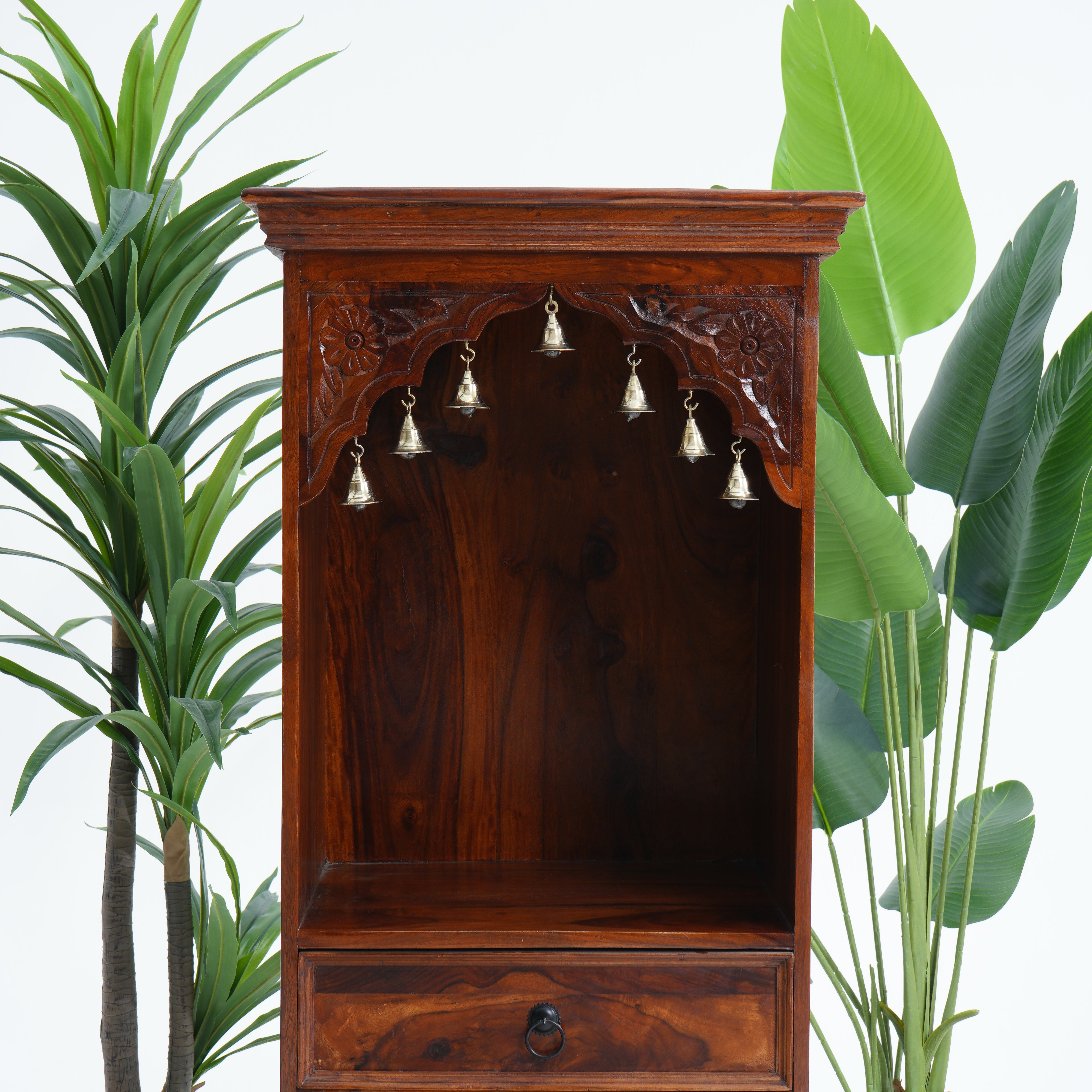 WDN ONE BAKRA TILE DOOR & ONE DRAWER TEMPLE