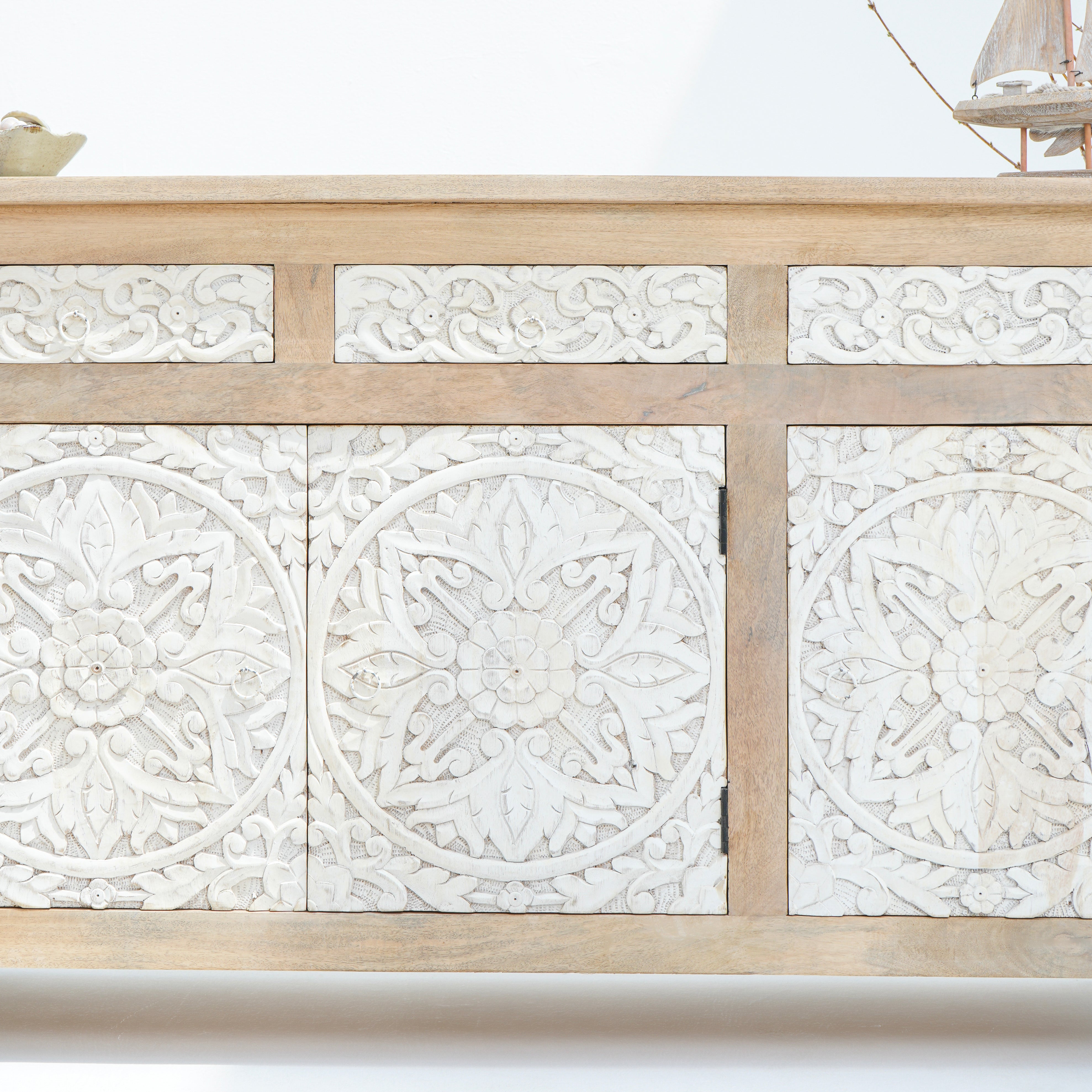 Dabora Three Door Three Drawer Sideboard