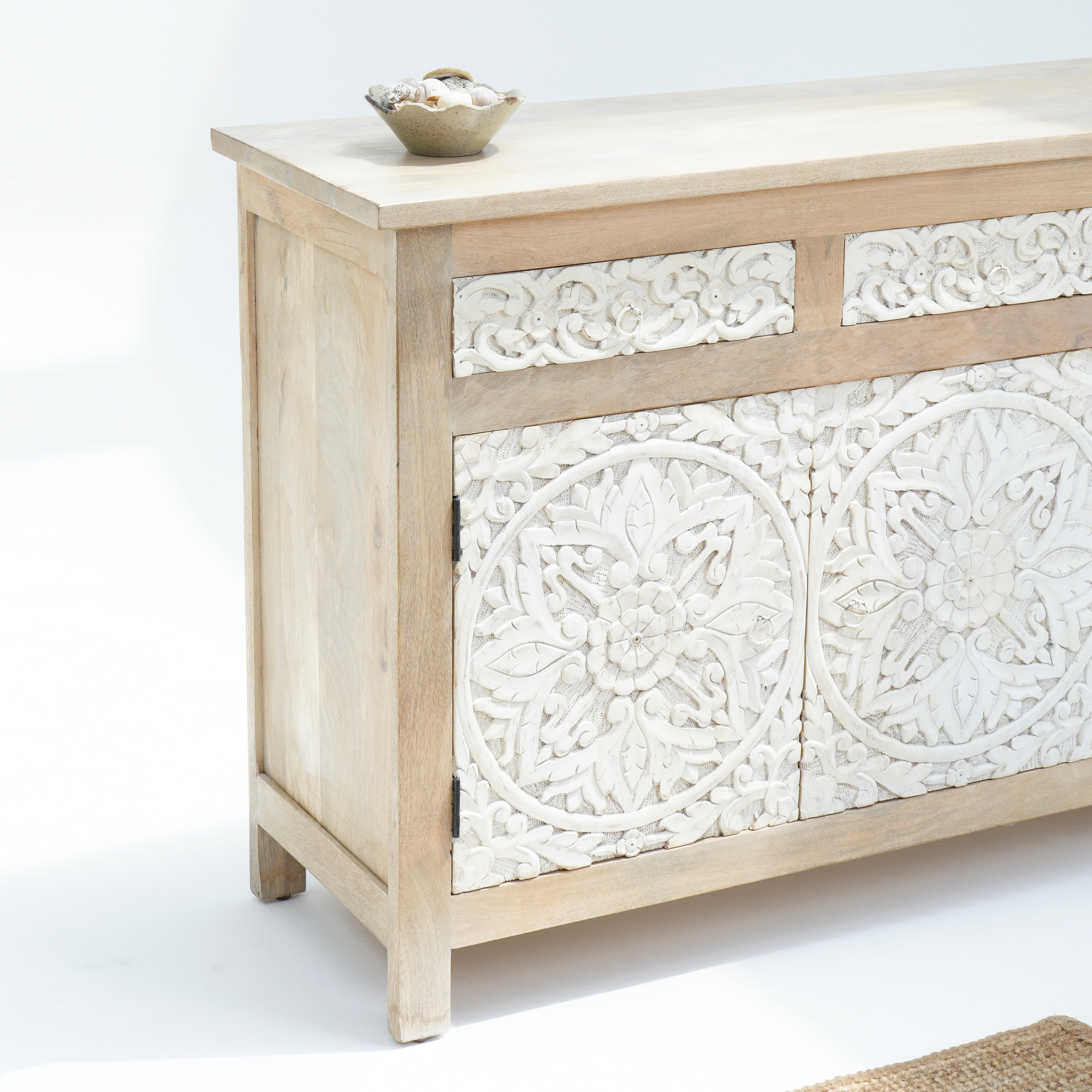Dabora Three Door Three Drawer Sideboard