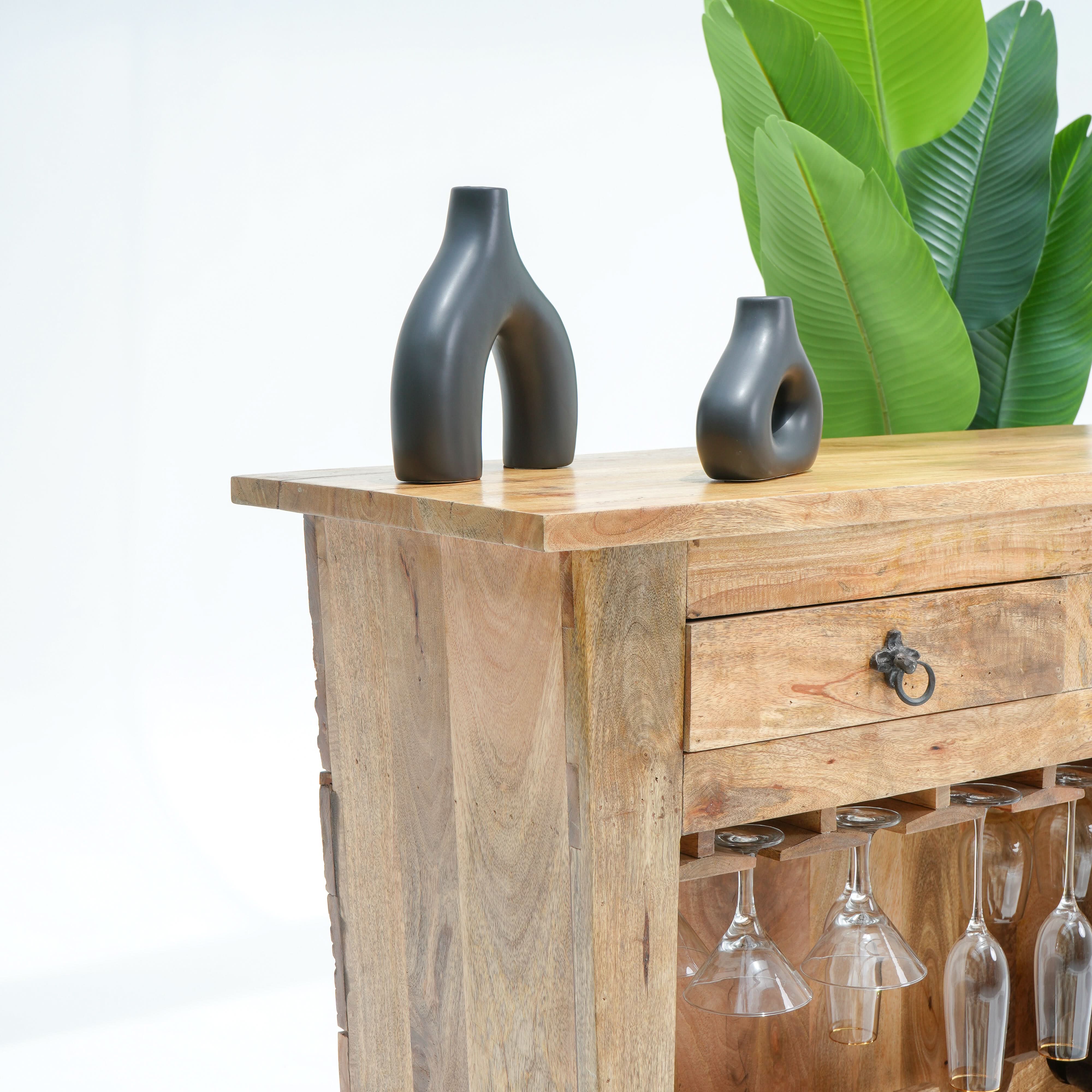 THE ANTIQUE ALCOVE BAR COUNTER - Art and craft furniture