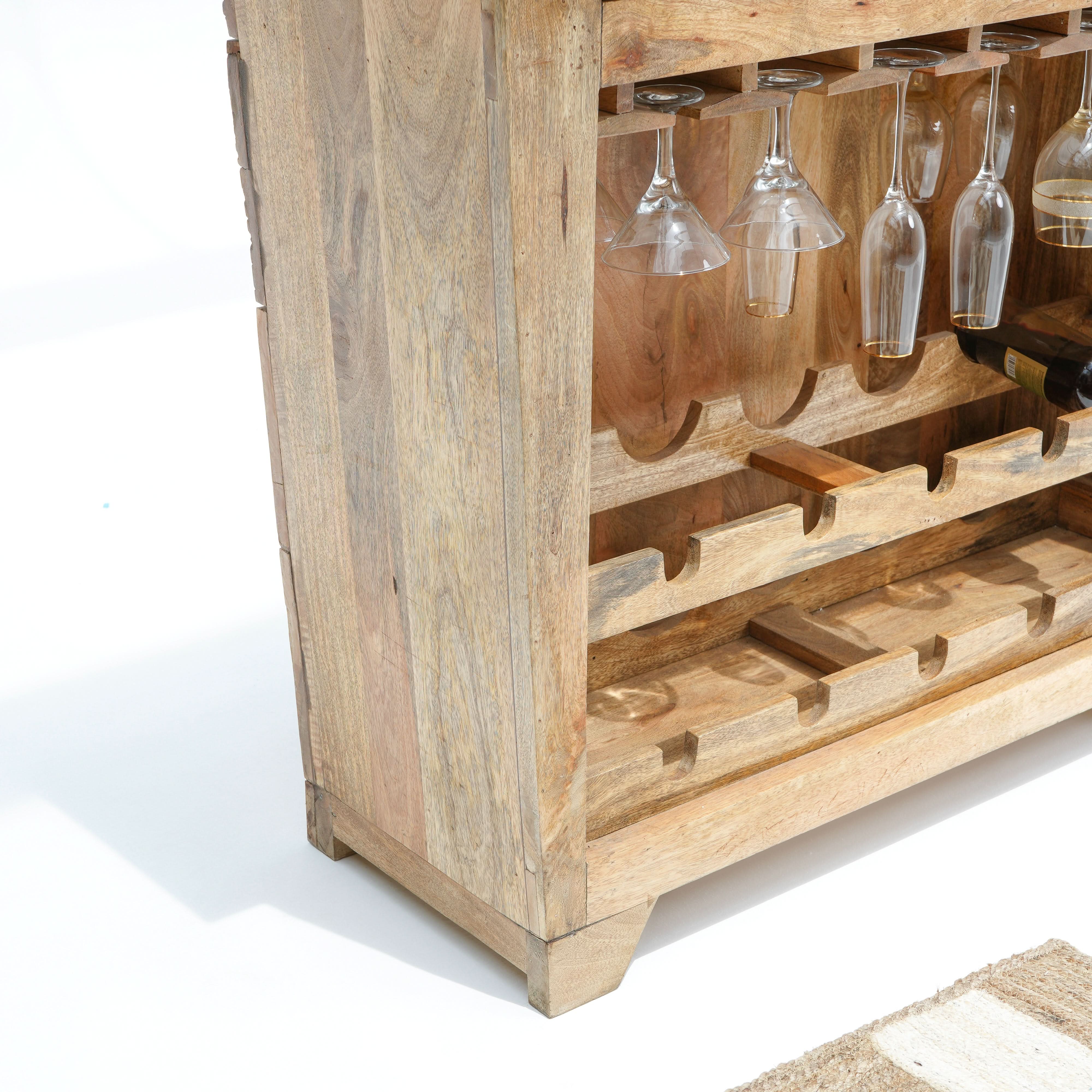 THE ANTIQUE ALCOVE BAR COUNTER - Art and craft furniture