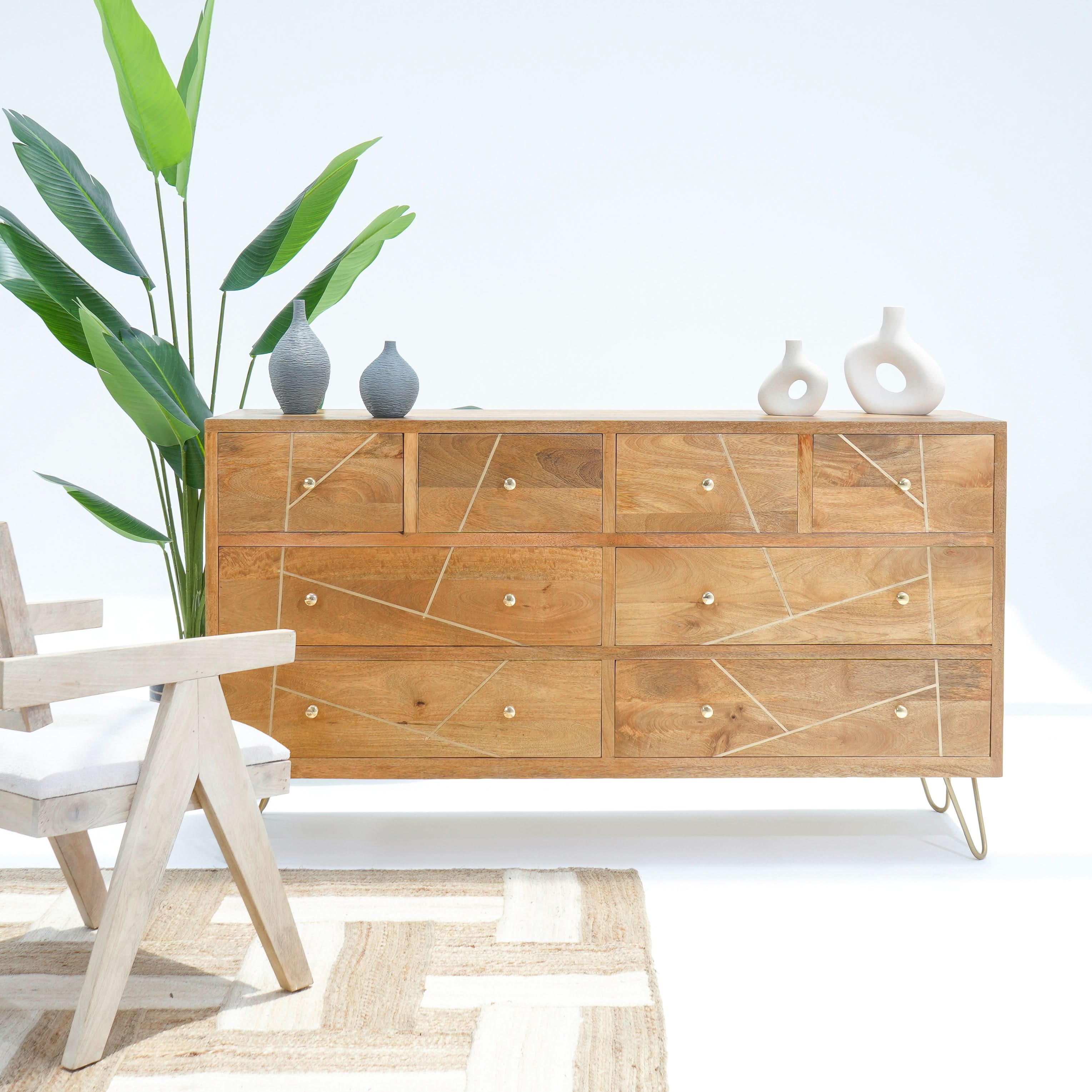 MANGOLUXE GOLDLINE DRAWCHEST - Art and craft furniture