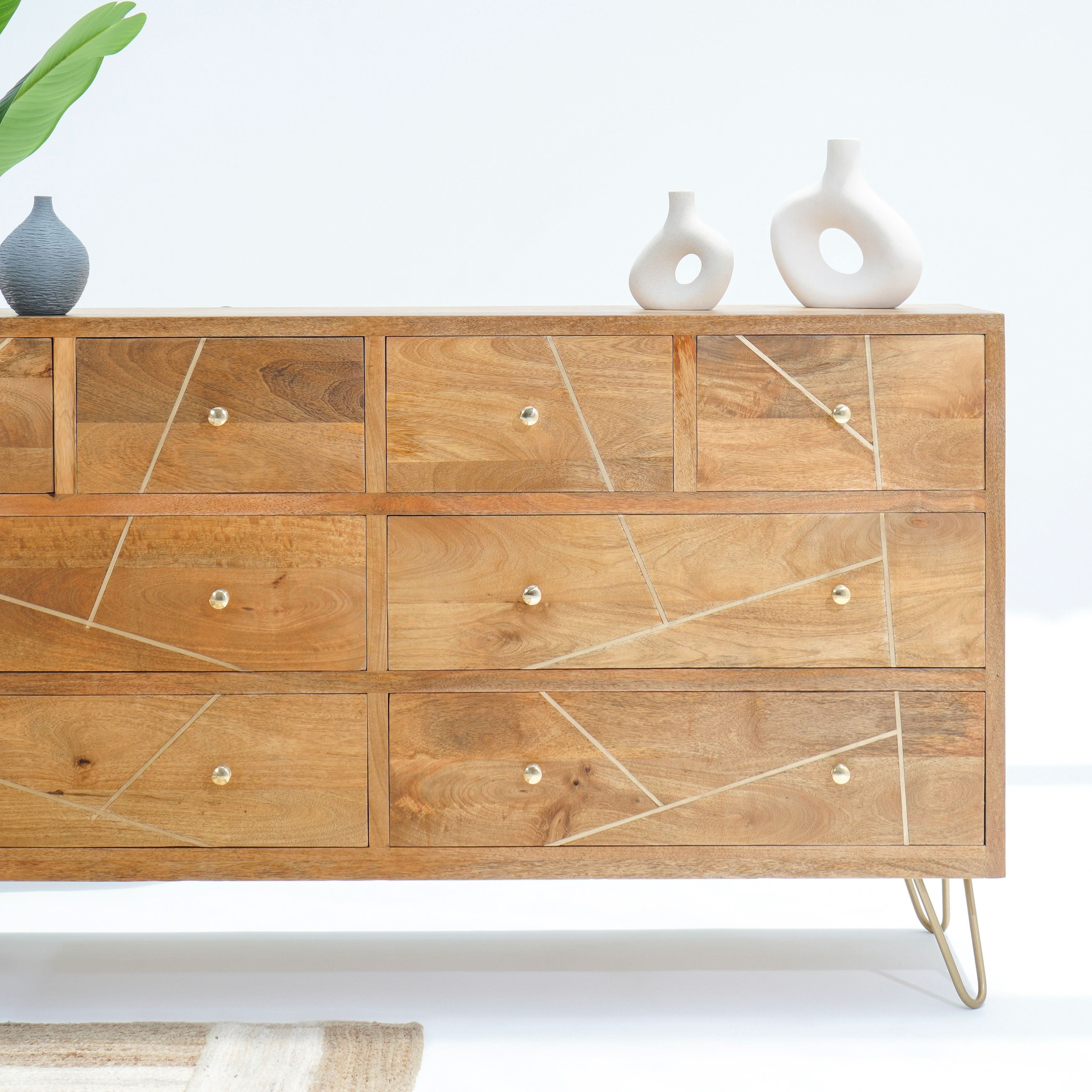 MANGOLUXE GOLDLINE DRAWCHEST - Art and craft furniture