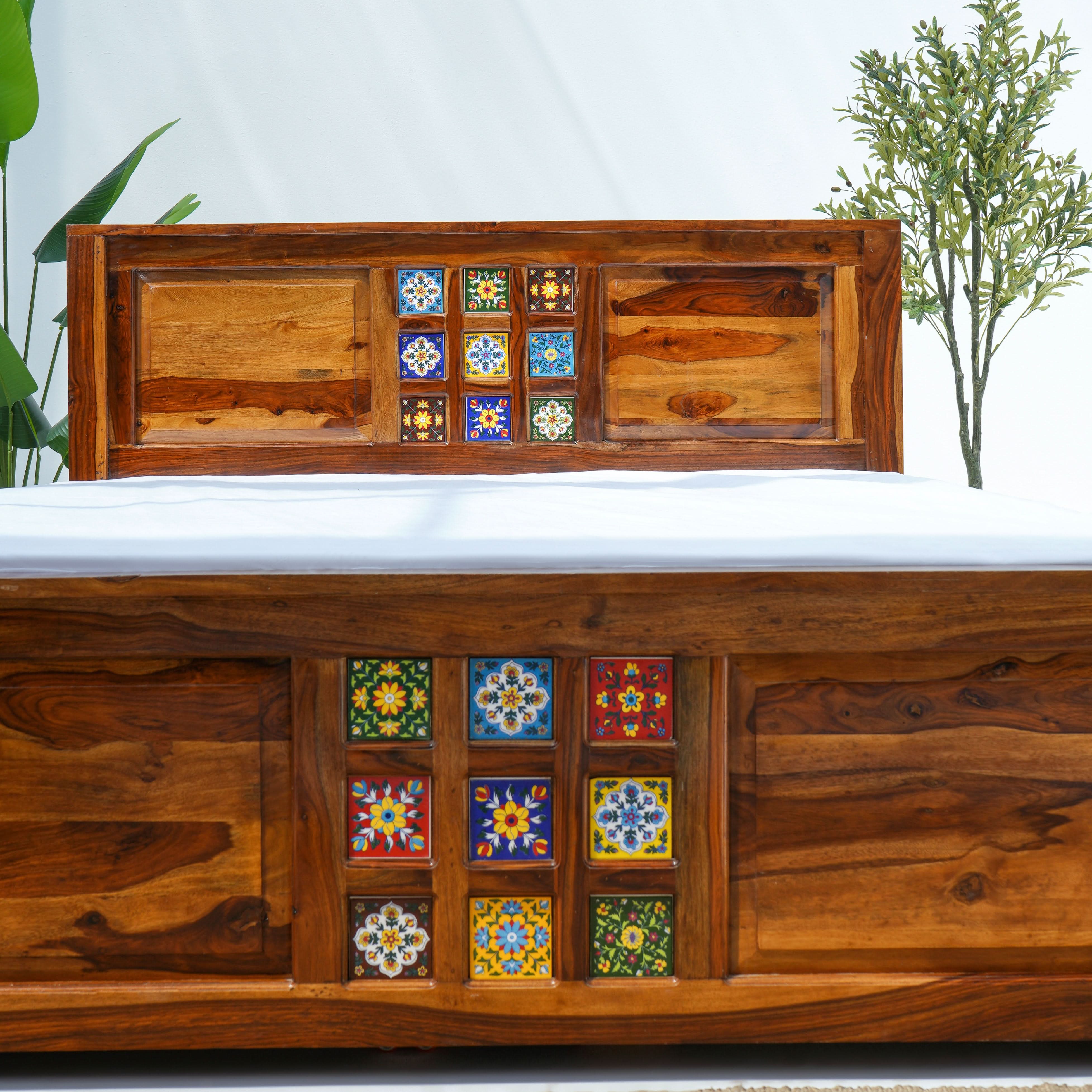 SHESTILE TILE FTD TROLLY BED - Art and craft furniture
