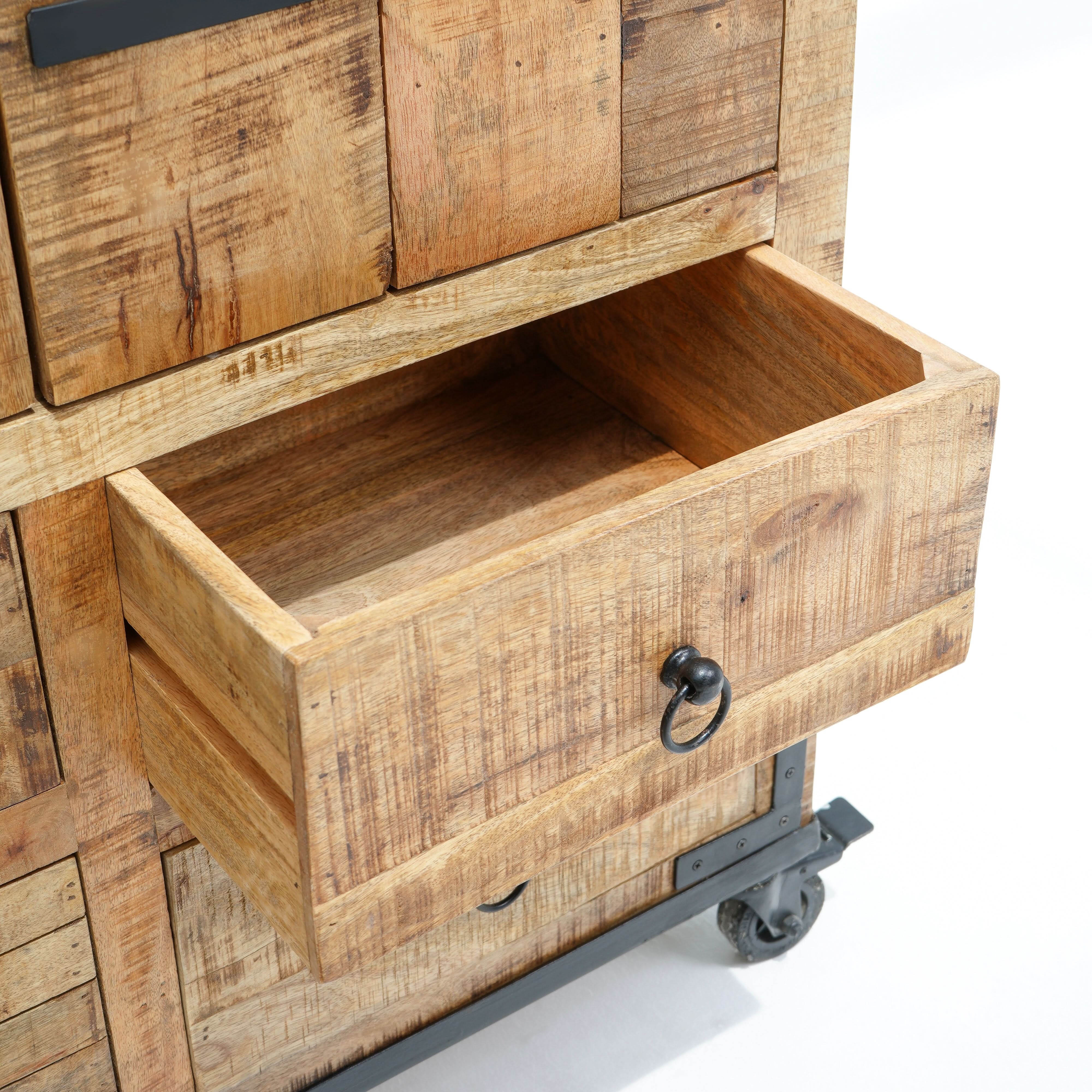THE VINTAGE VAULT BAR CABINET - Art and craft furniture