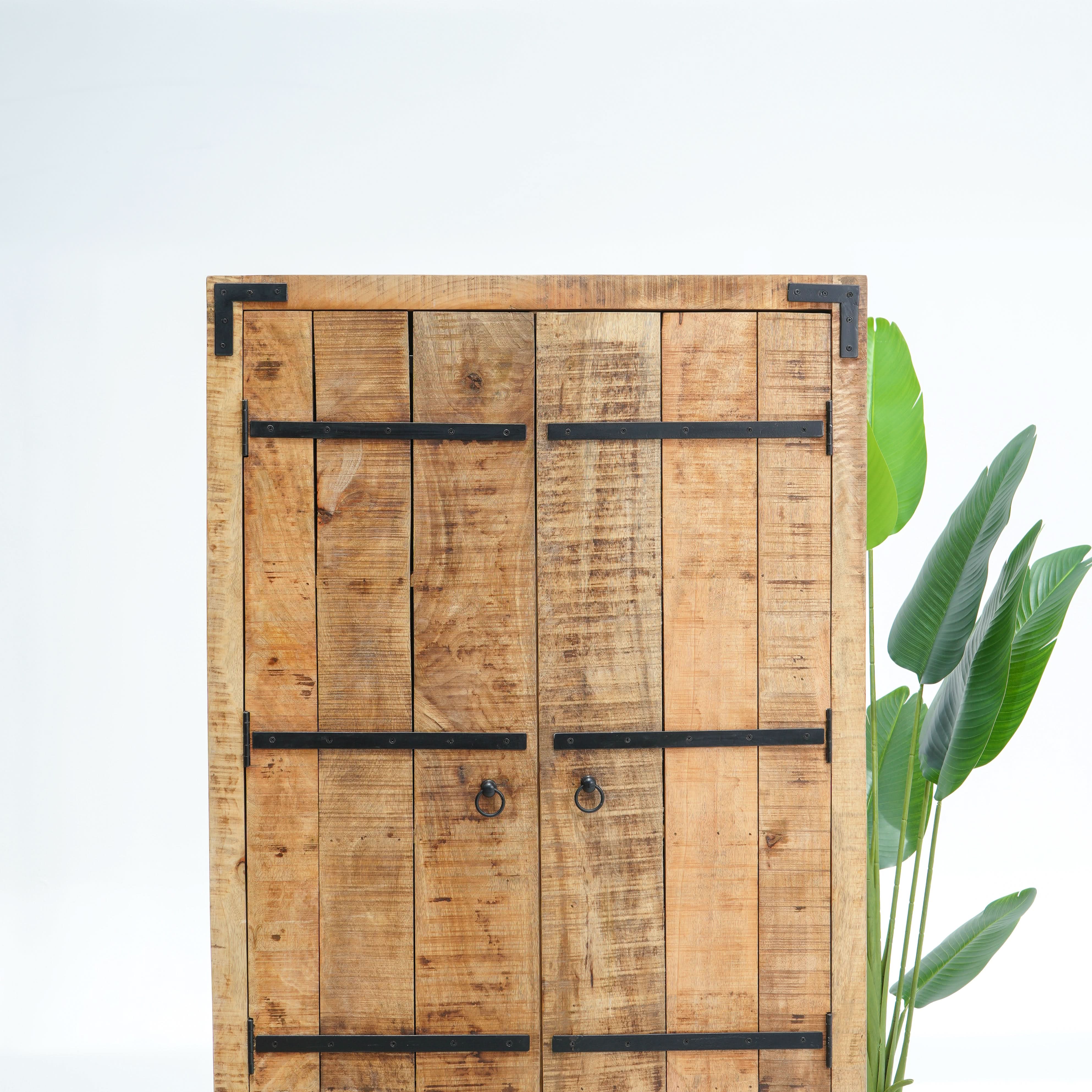 THE VINTAGE VAULT BAR CABINET - Art and craft furniture