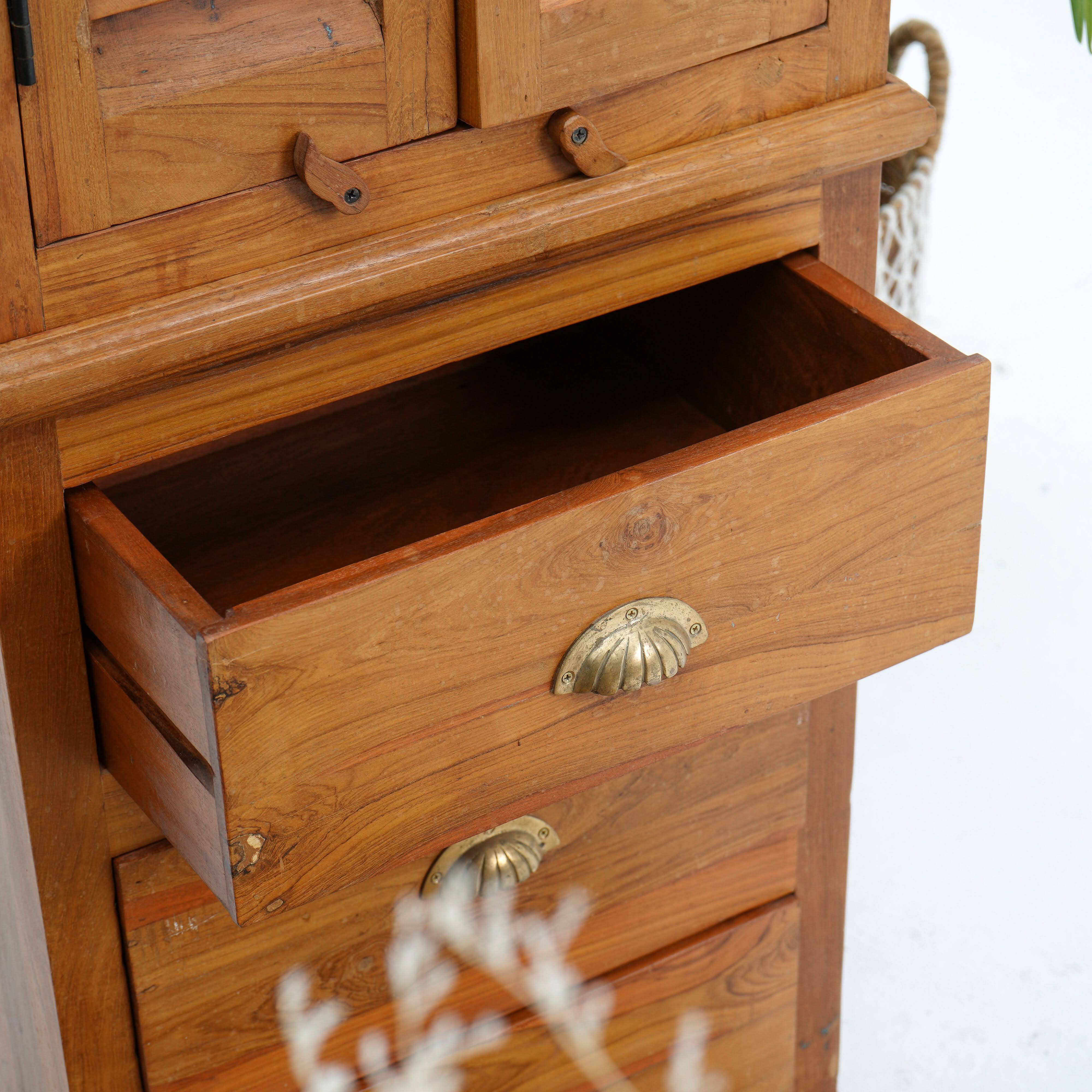 NOBLE THREE DRAWER SINGLE CABINET - Art and craft furniture