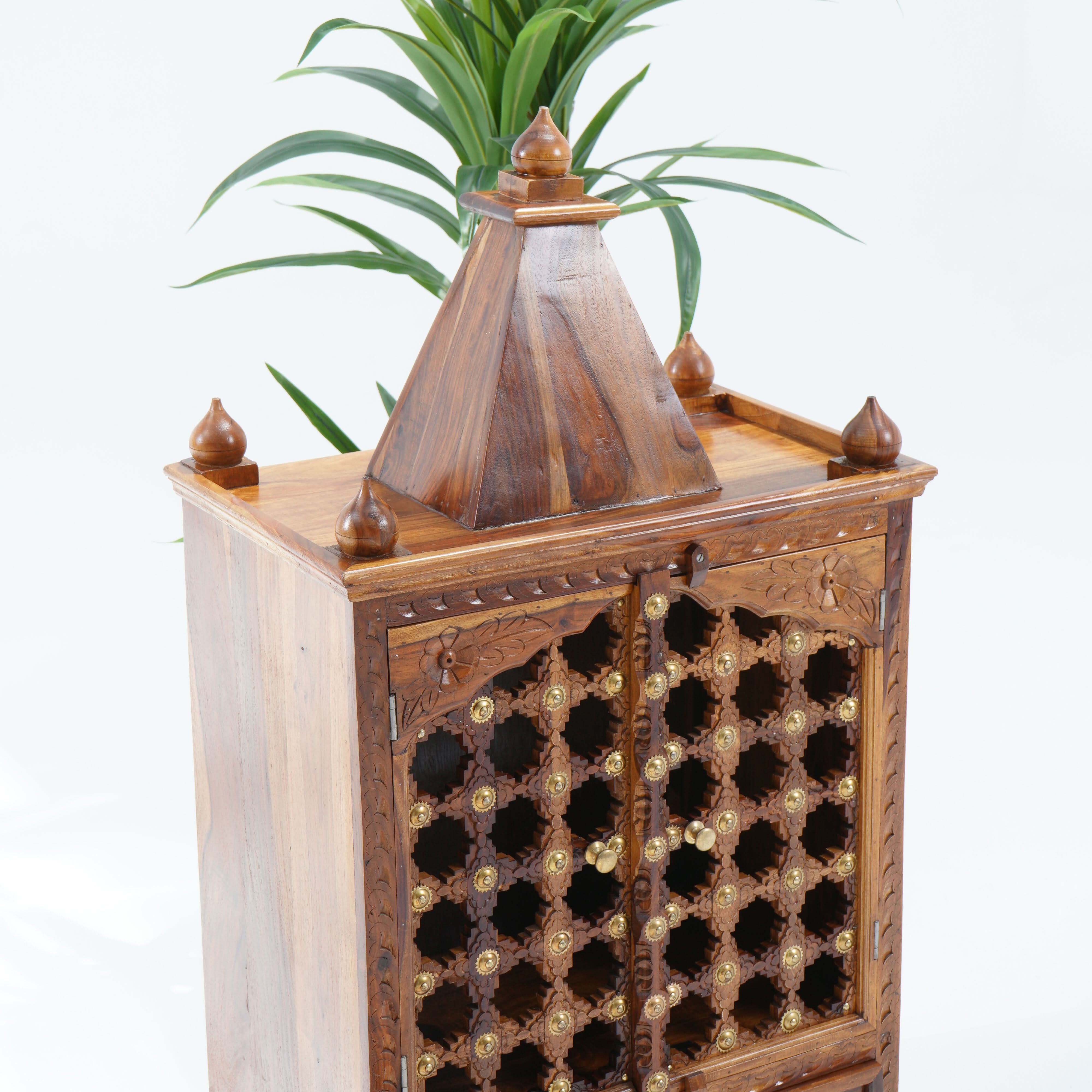 WDN TWO BAKRA DOOR & ONE DRAWER TEMPLE - Art and craft furniture