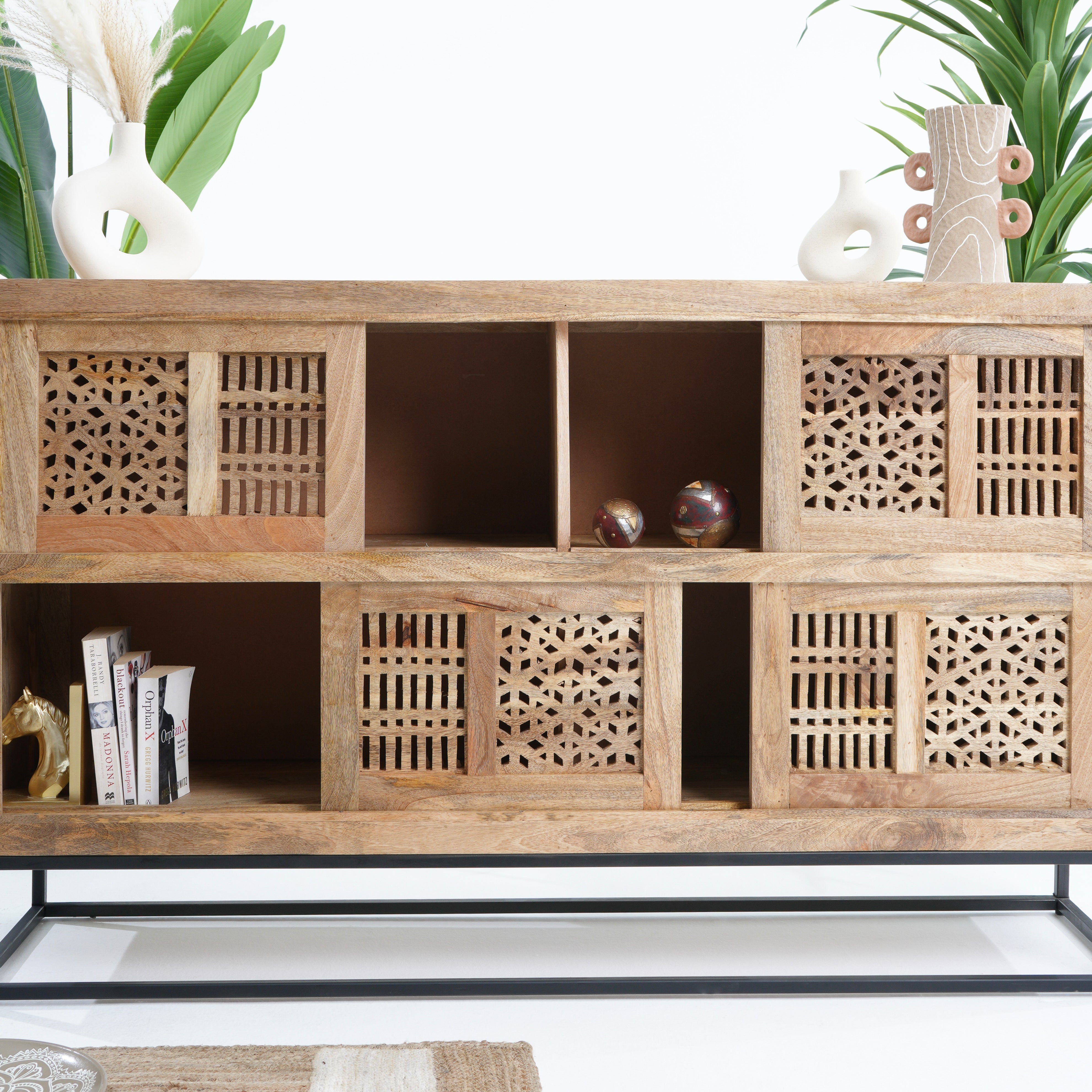 Junction sliding door sideboard
