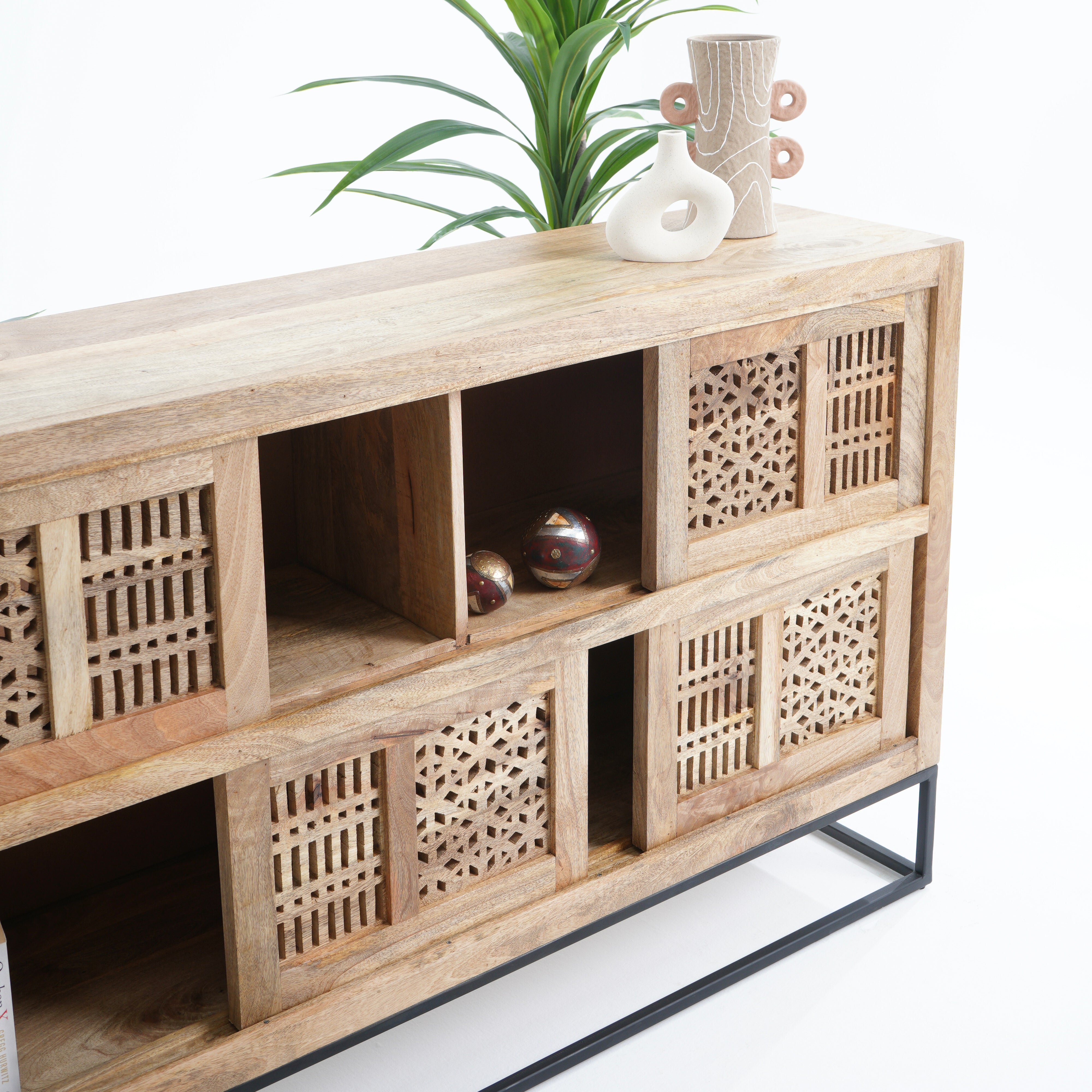 Junction sliding door sideboard