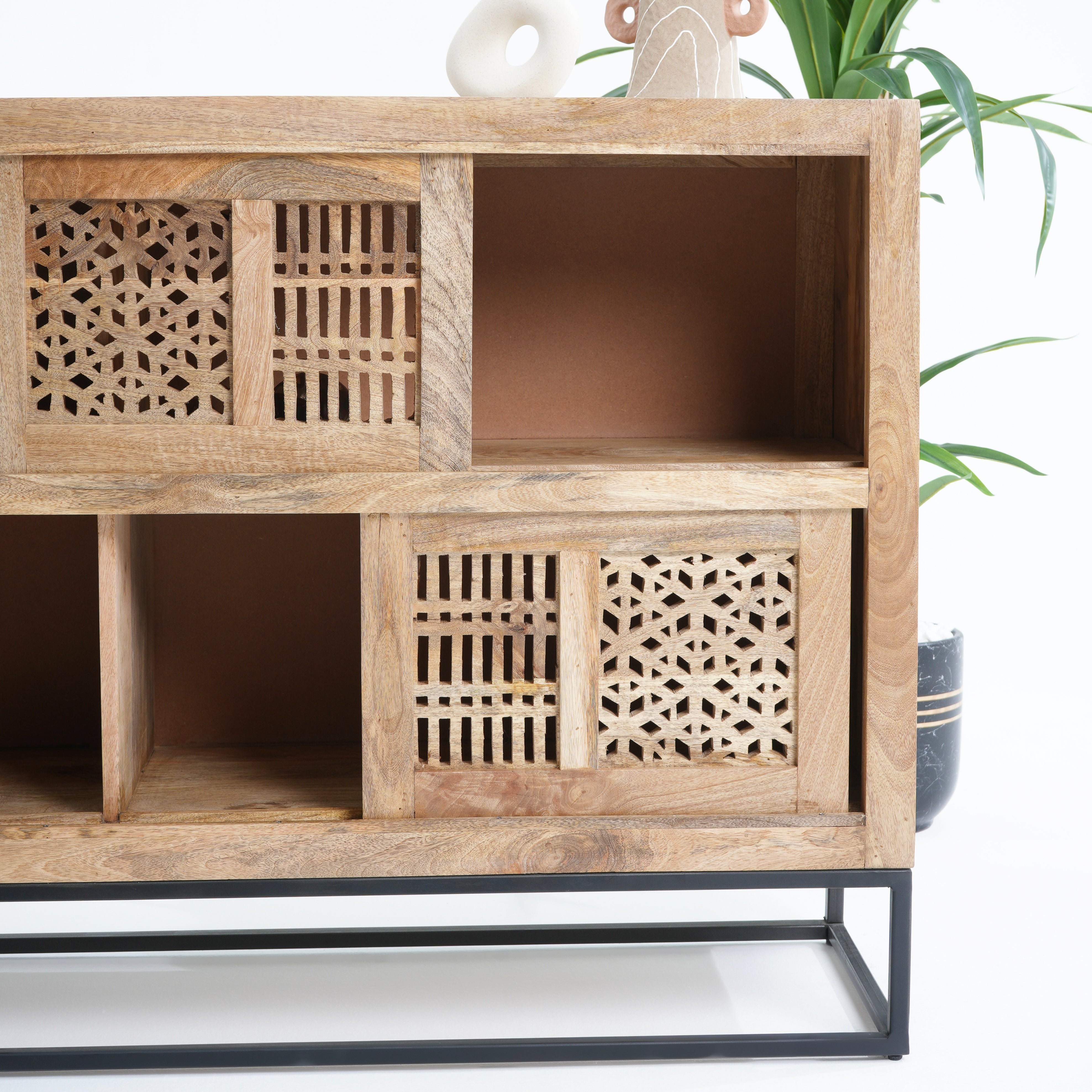 Junction sliding door sideboard