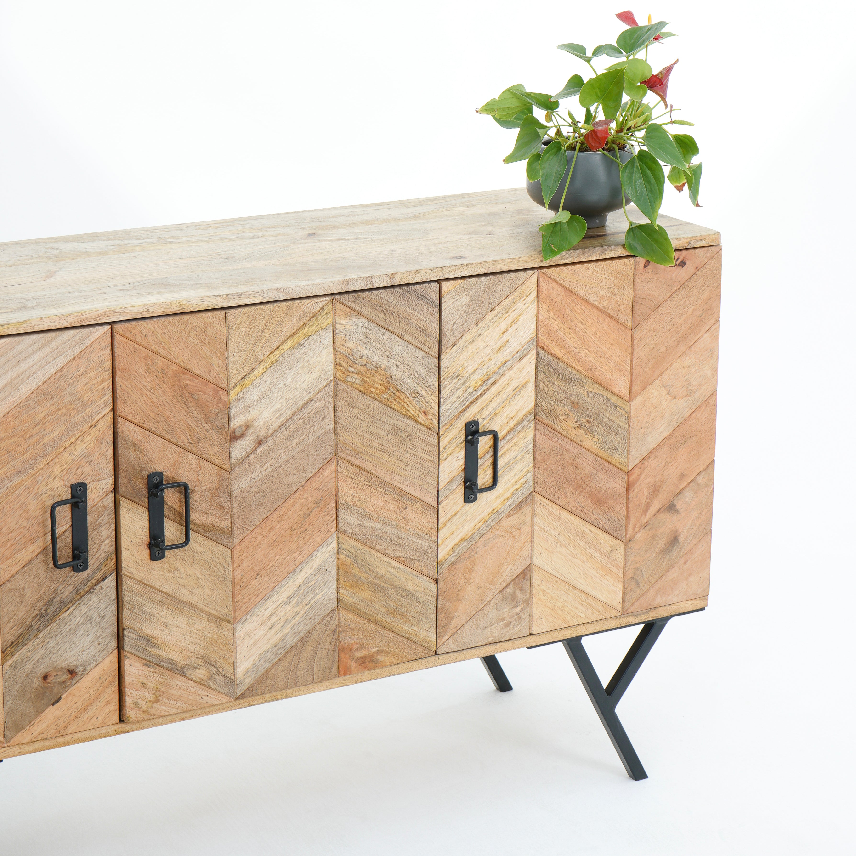 Waverly three drawer sideboard