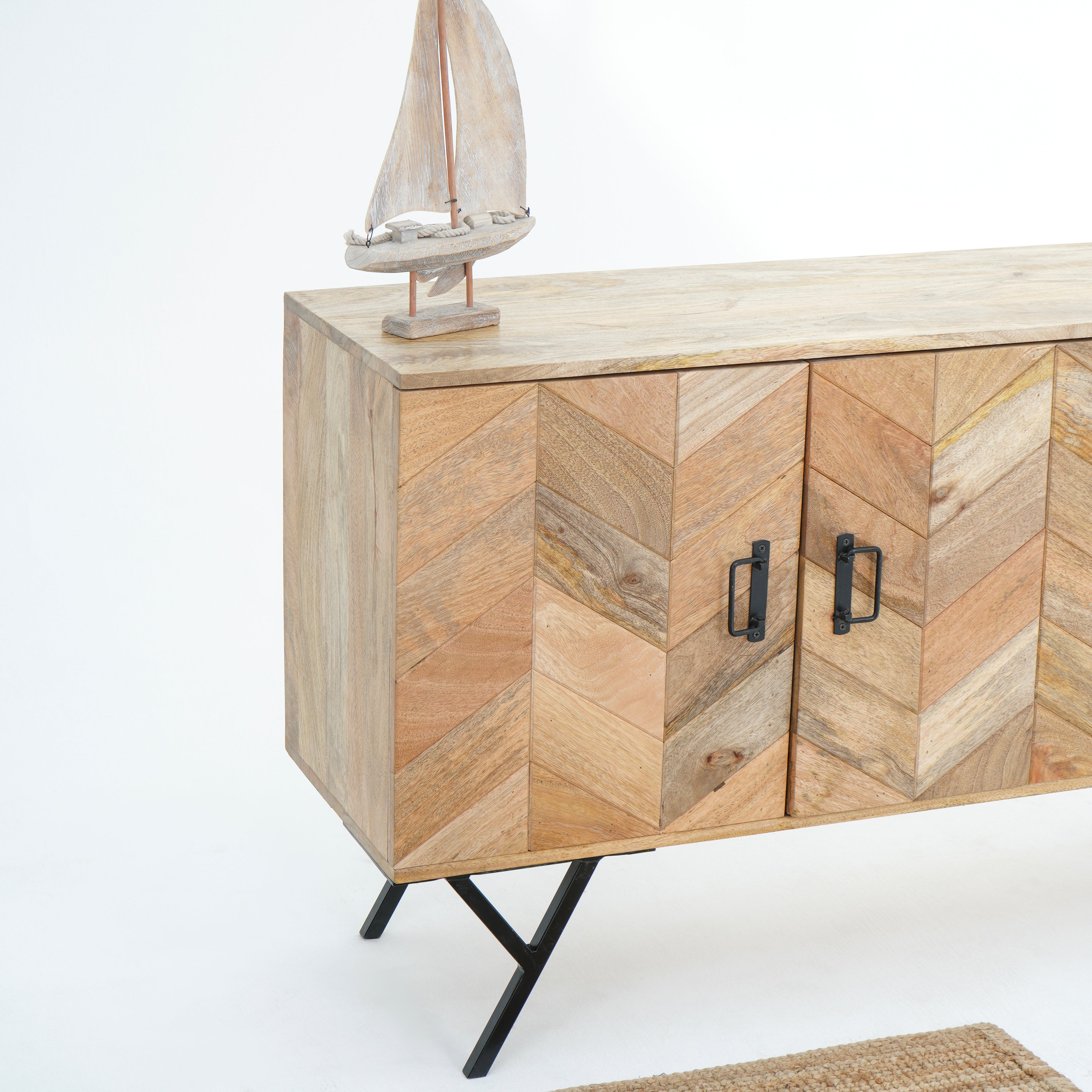 Waverly three drawer sideboard