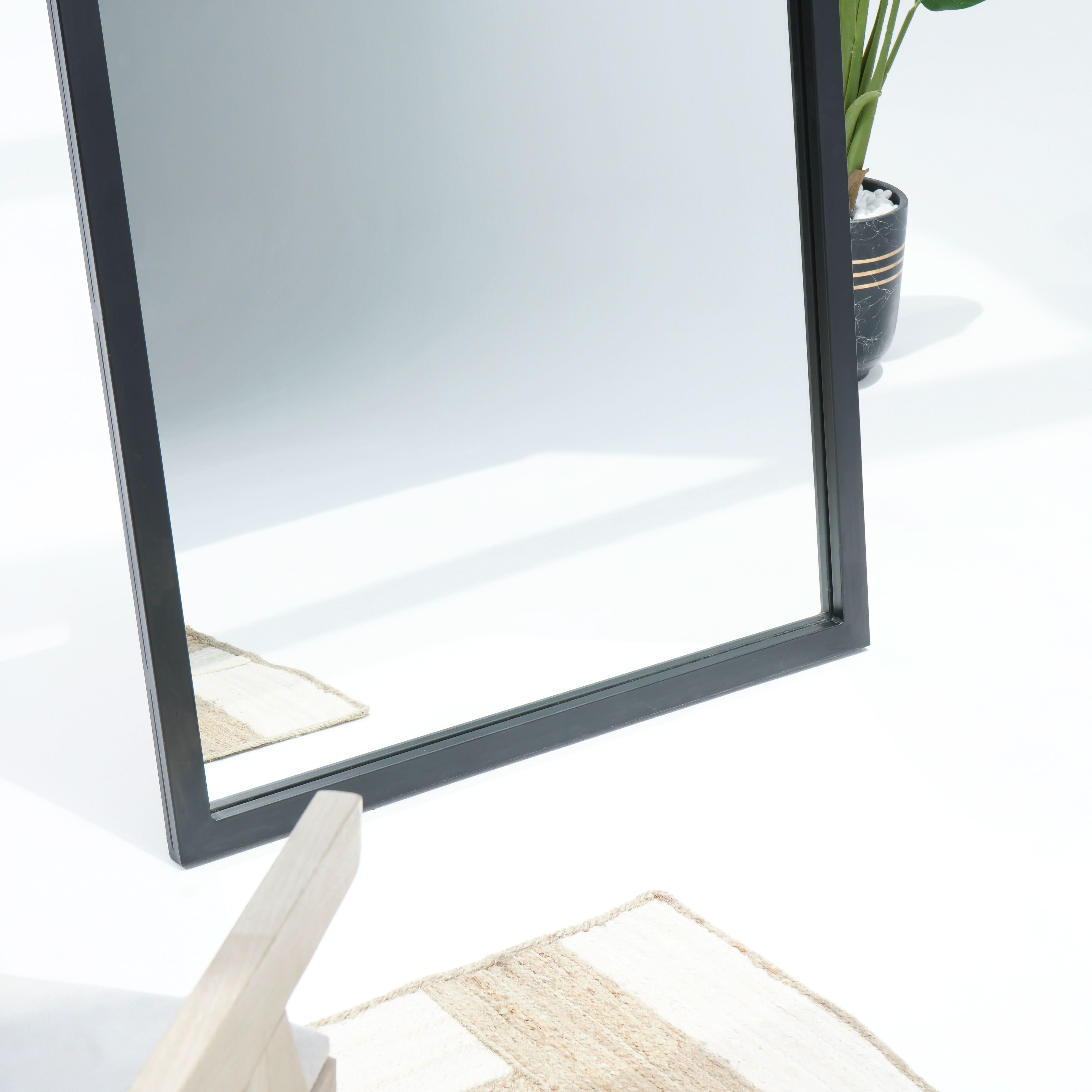 CLASSIC BLACK METAL MIRROR FRAME - Art and craft furniture