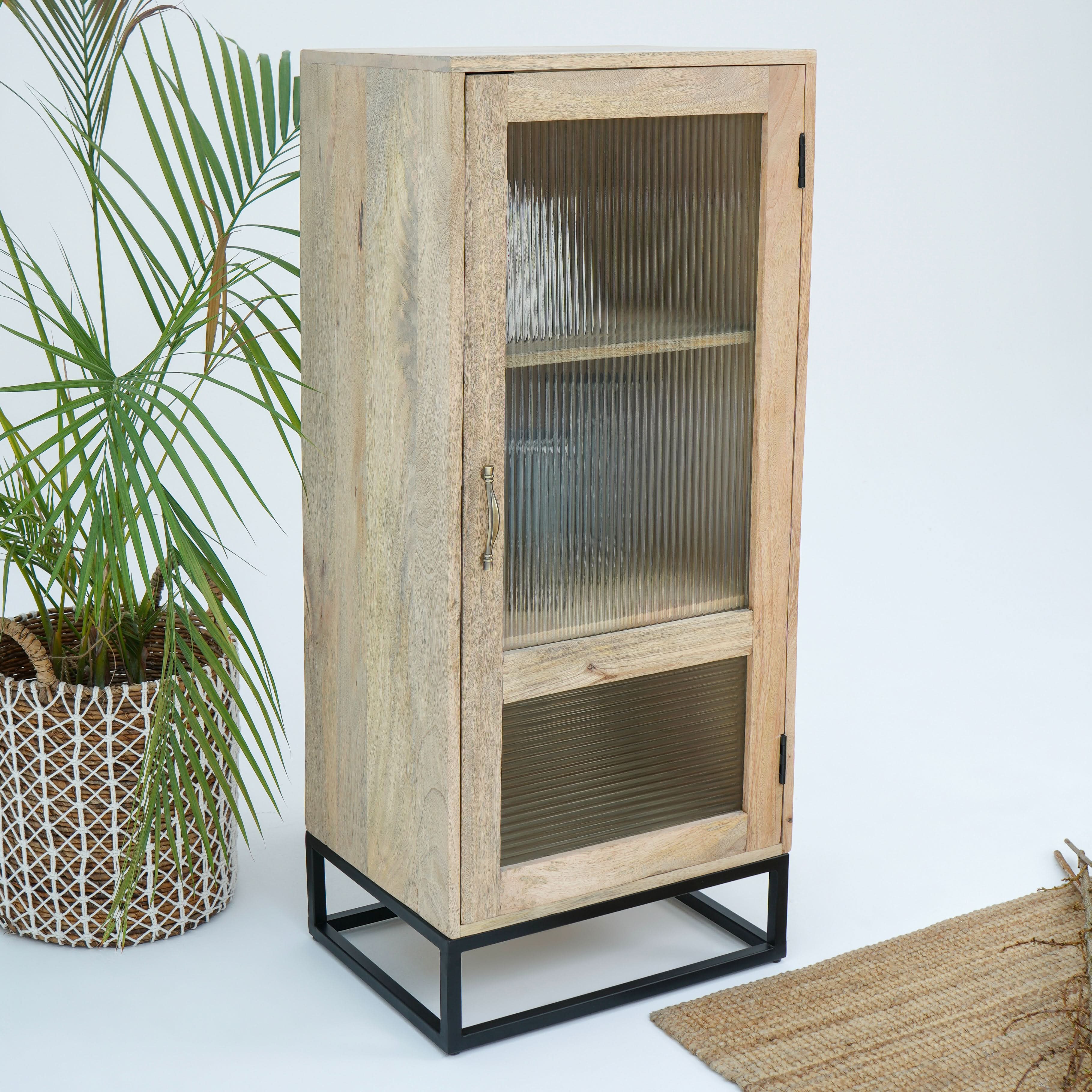 CLASSIC ONE GLASS DOOR CABINET - Art and craft furniture