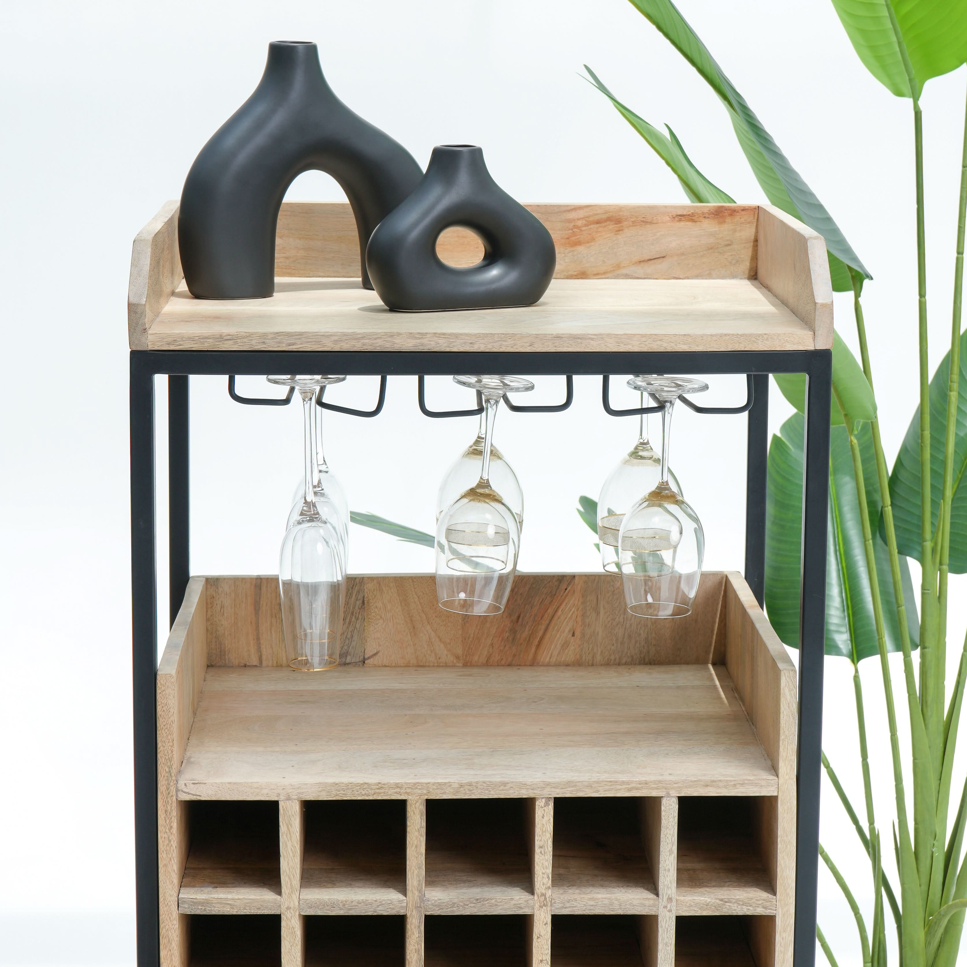Rustic Refined Single Bar Counter - Art and craft furniture
