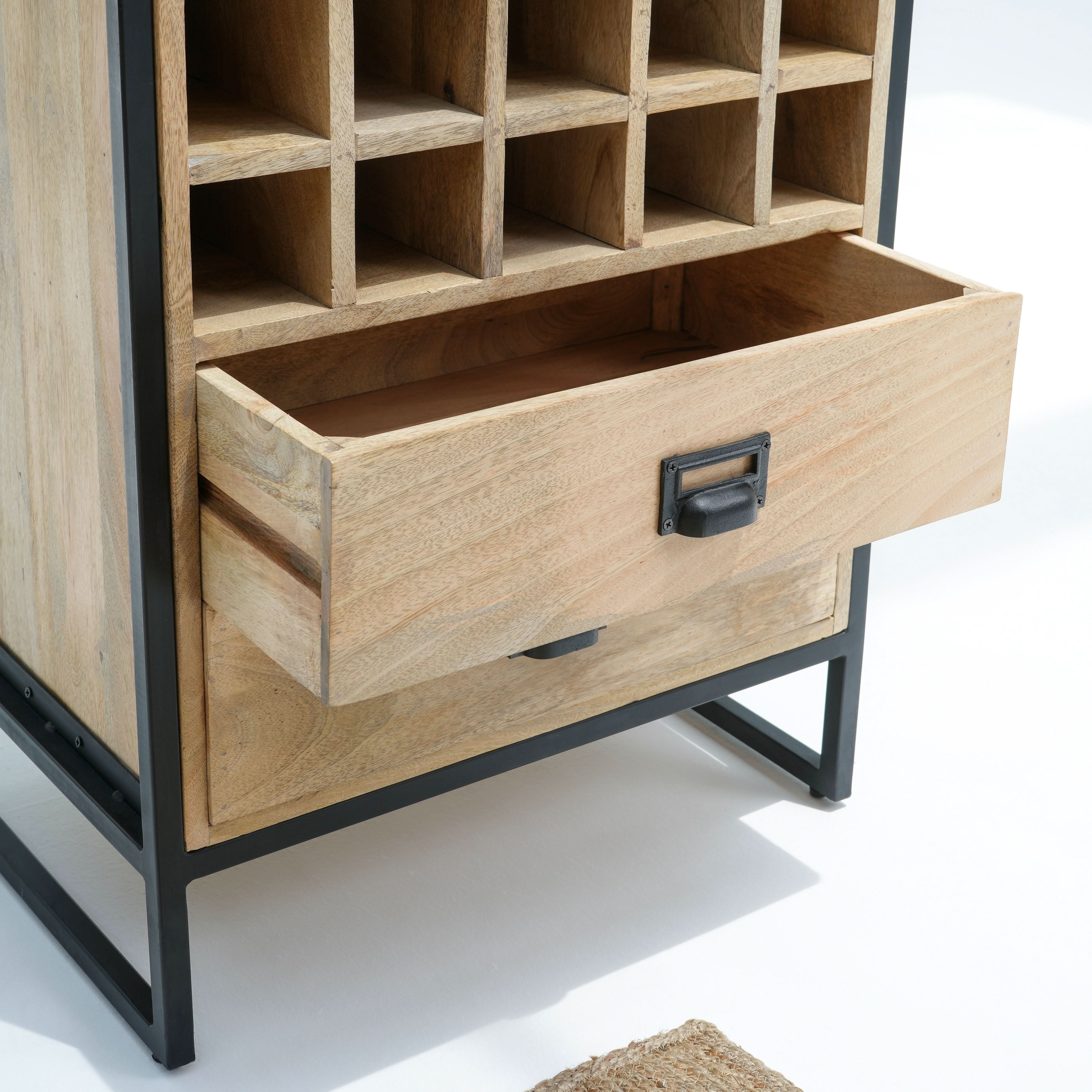Rustic Refined Single Bar Counter - Art and craft furniture