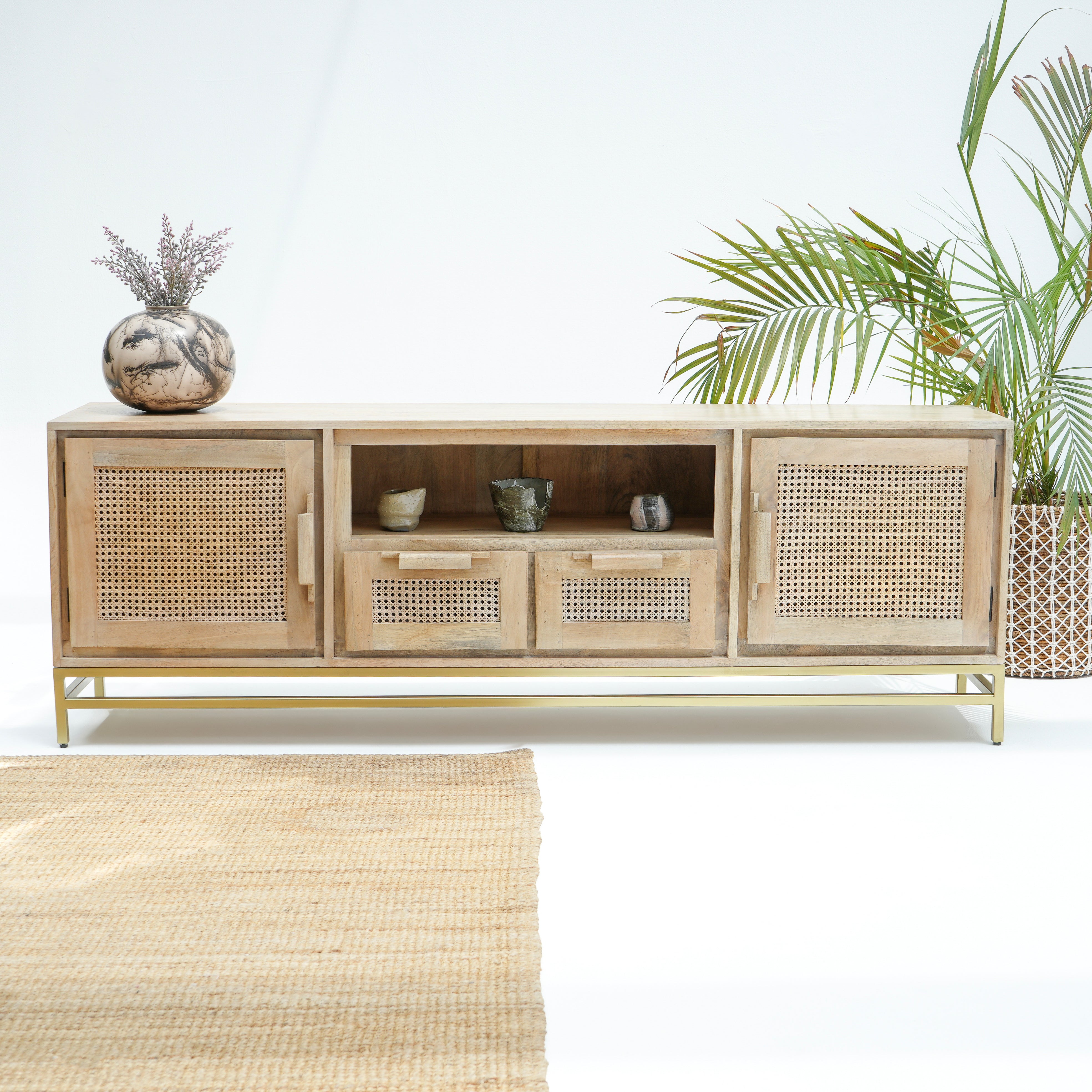 Rome Rattan Tv stand
