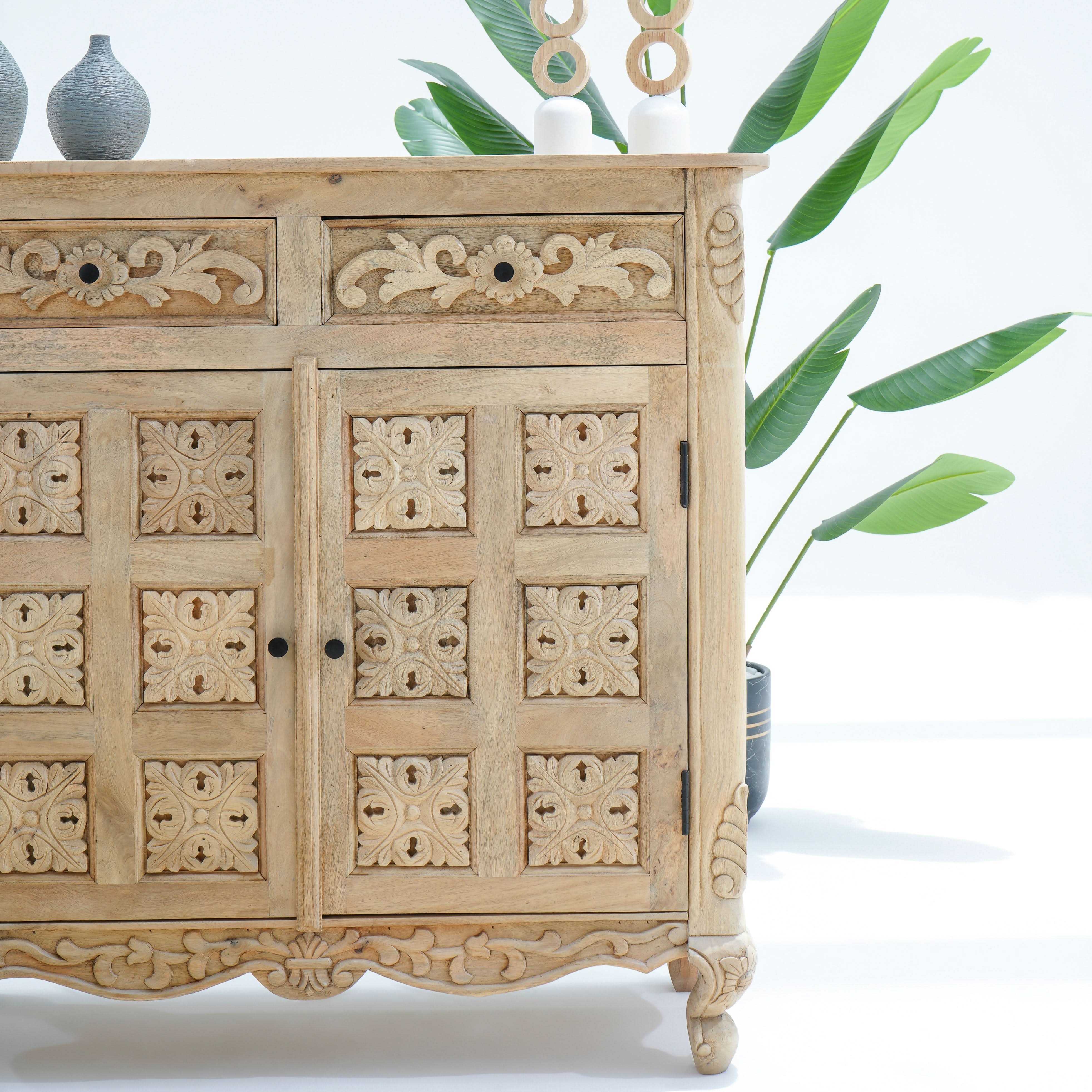 ALICE TWO DOOR TWO DRAWER SIDEBOARD - Art and craft furniture