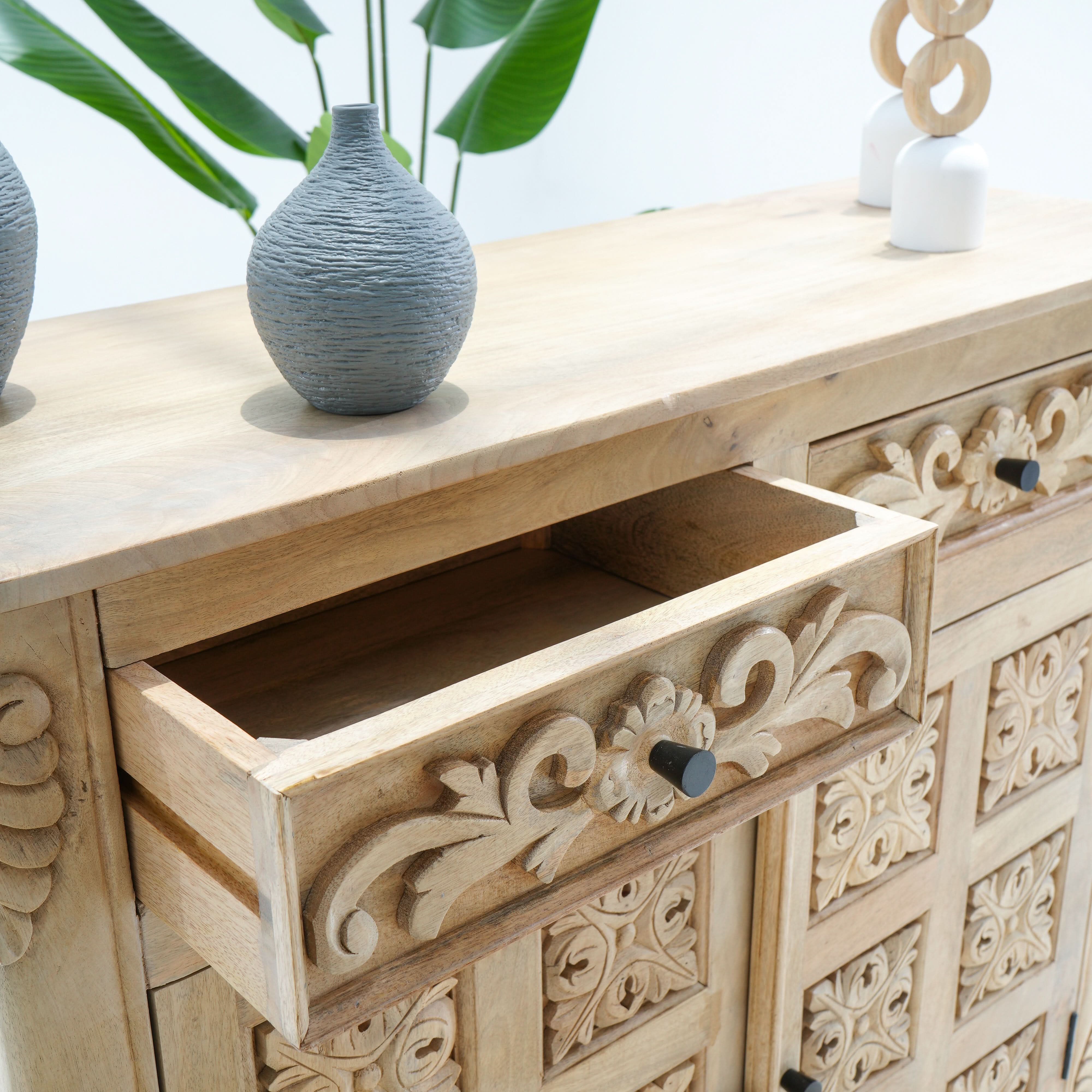 ALICE TWO DOOR TWO DRAWER SIDEBOARD - Art and craft furniture