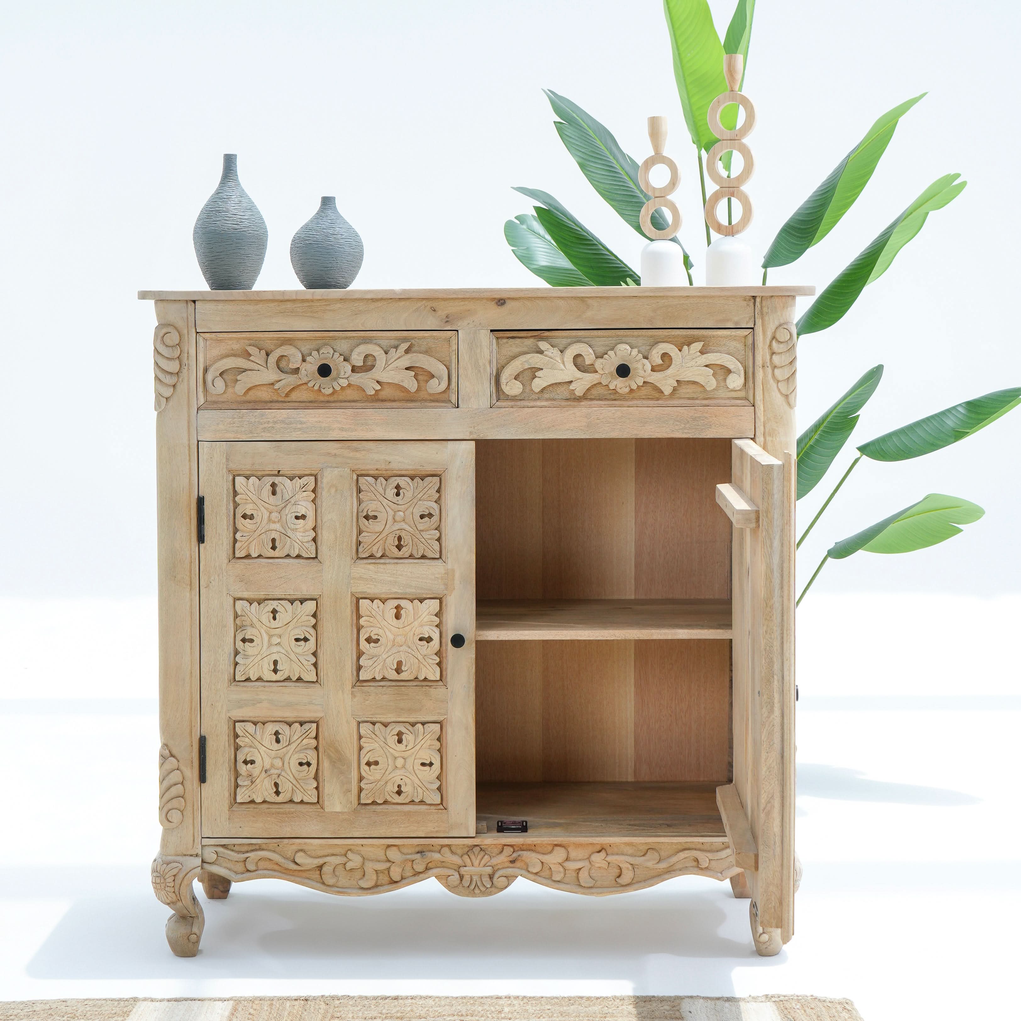 ALICE TWO DOOR TWO DRAWER SIDEBOARD - Art and craft furniture