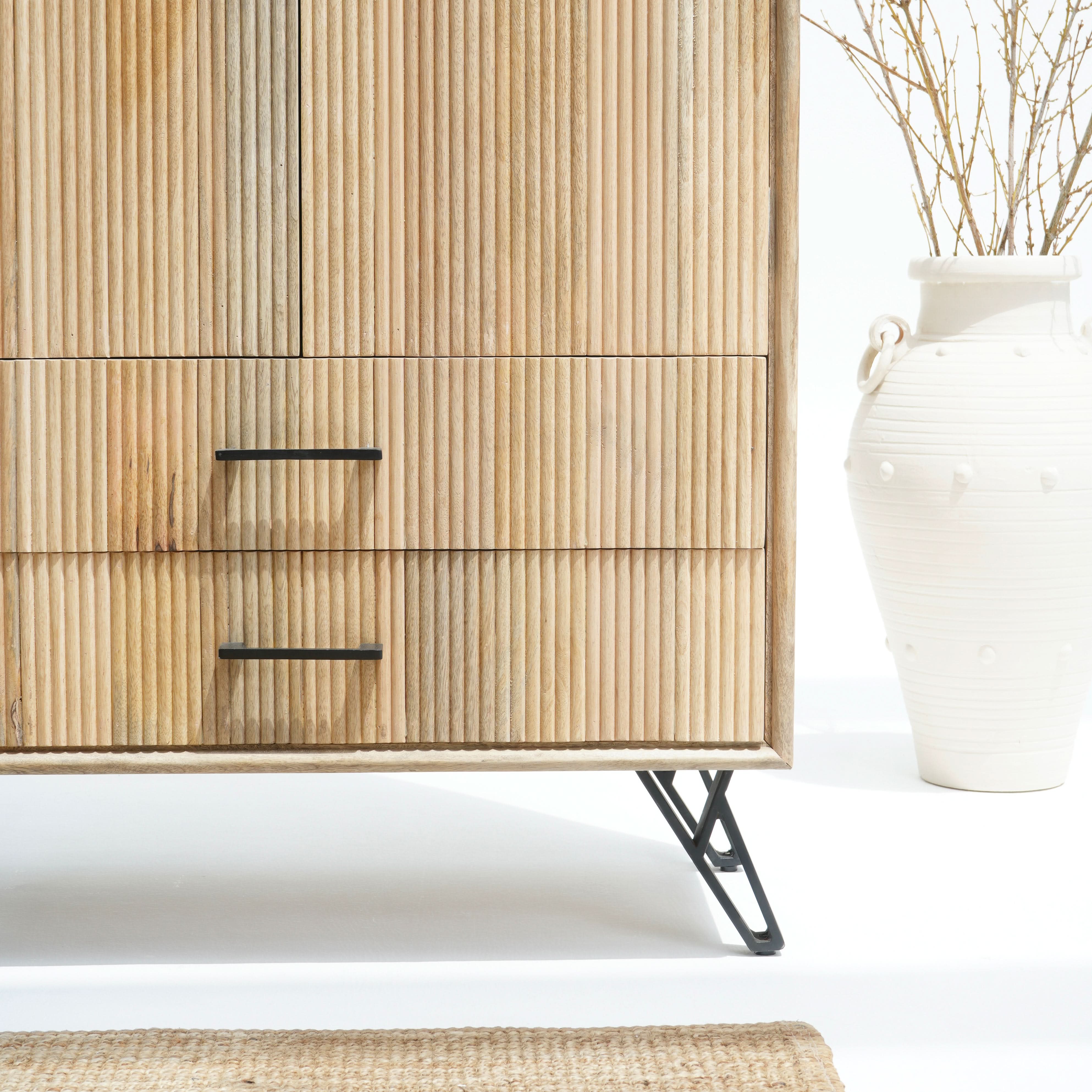 LUWIN LINING WOODEN CABINET - Art and craft furniture
