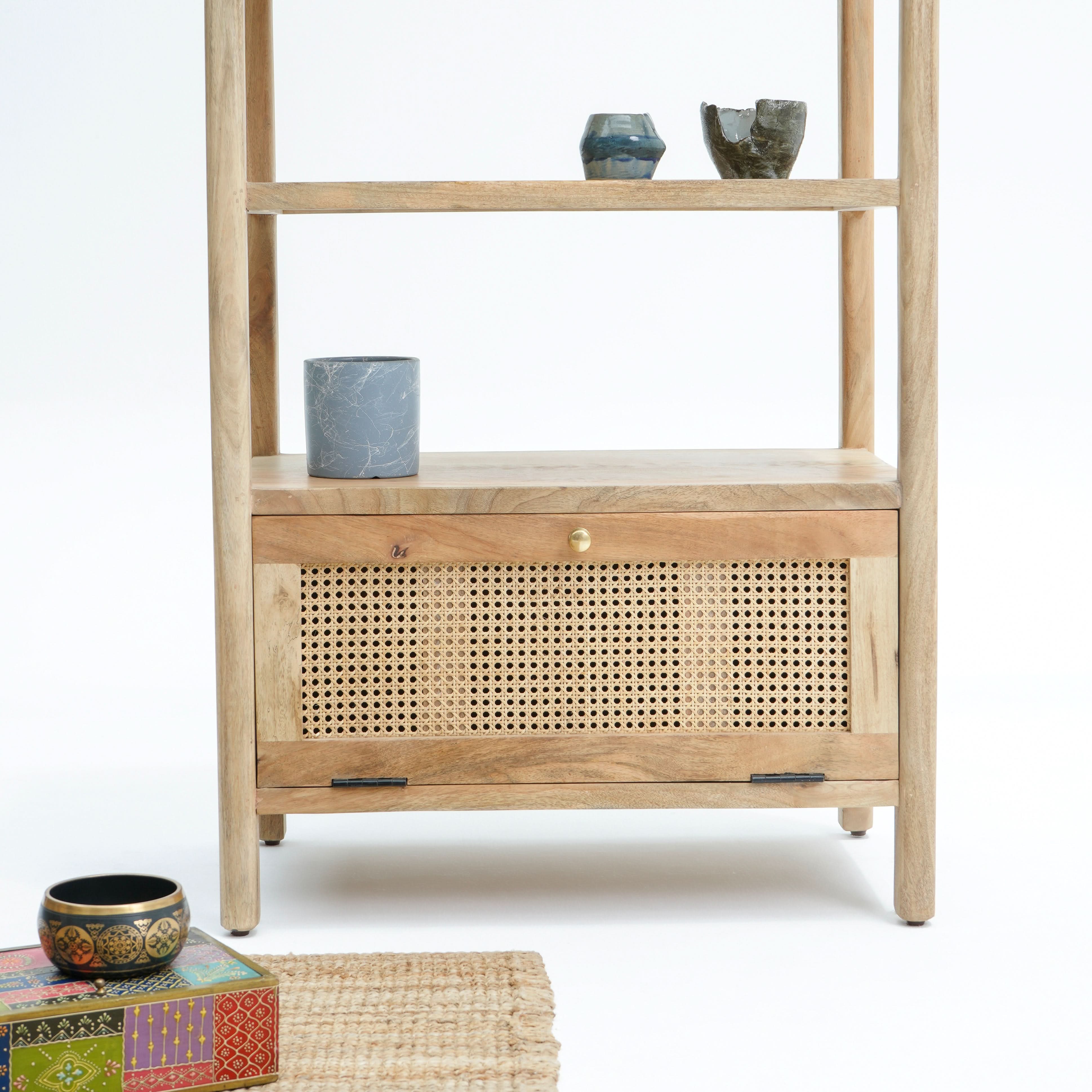 CANOVIA WOODEN BOOKSELF - Art and craft furniture