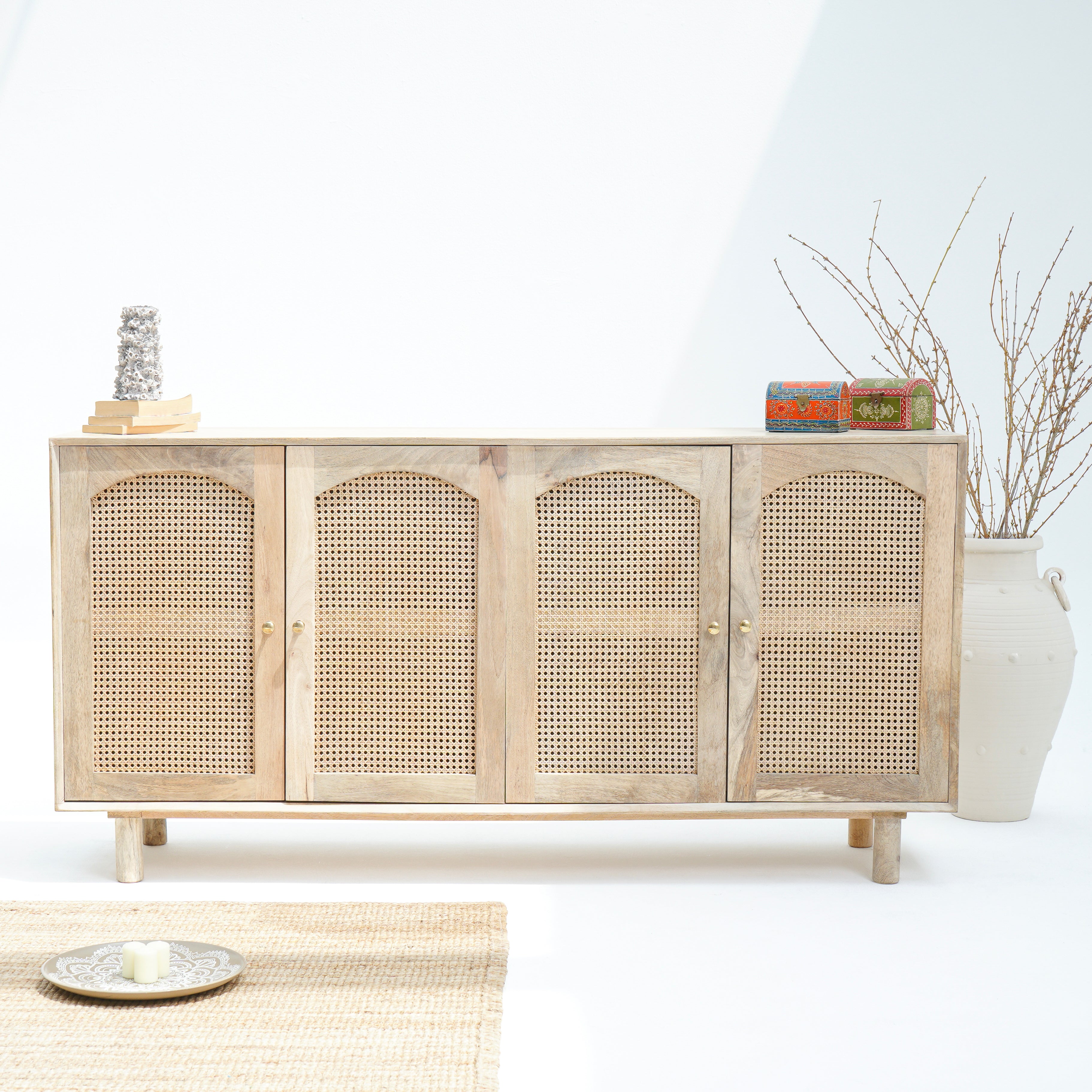 Canova Rattan Door Sideboard