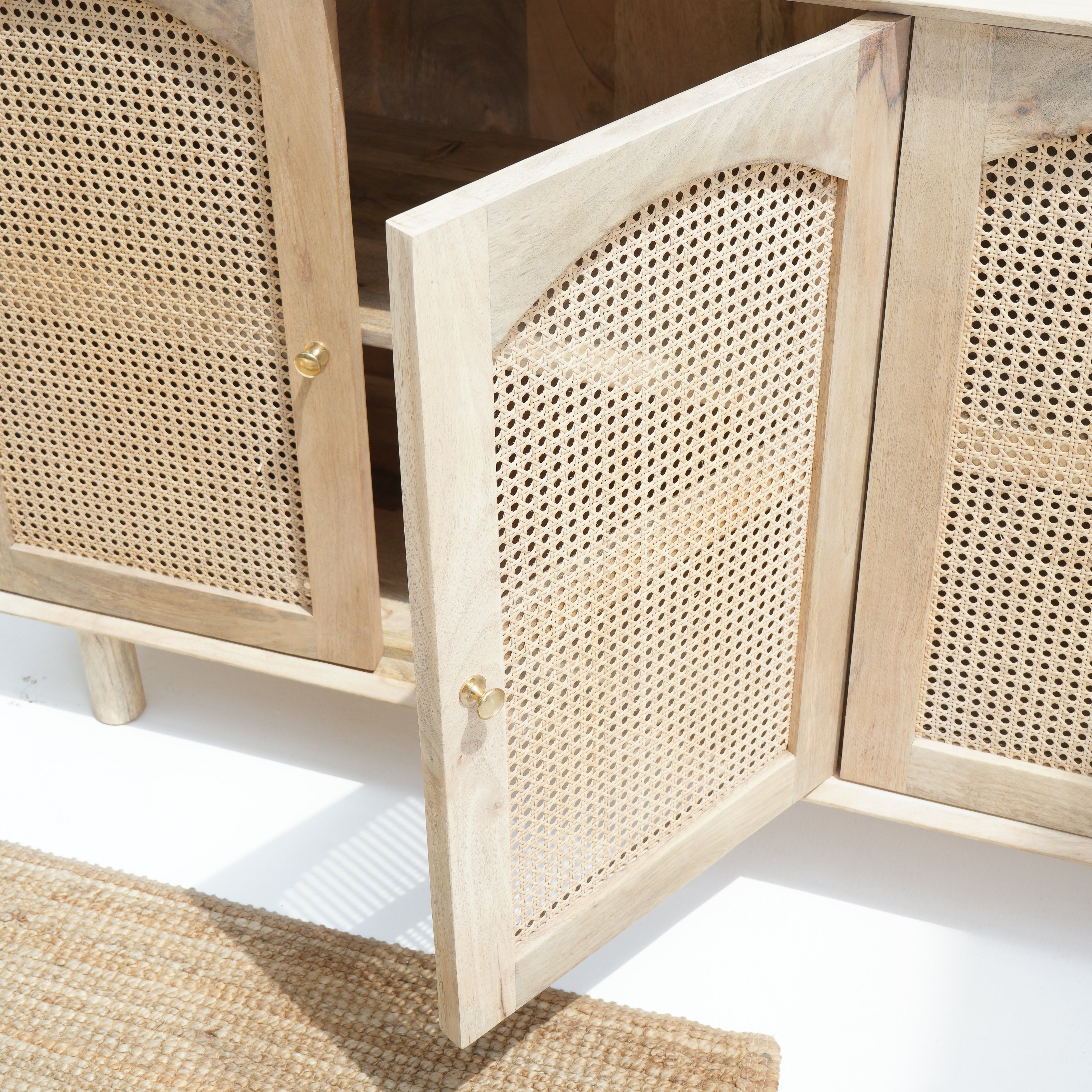 Canova Rattan Door Sideboard