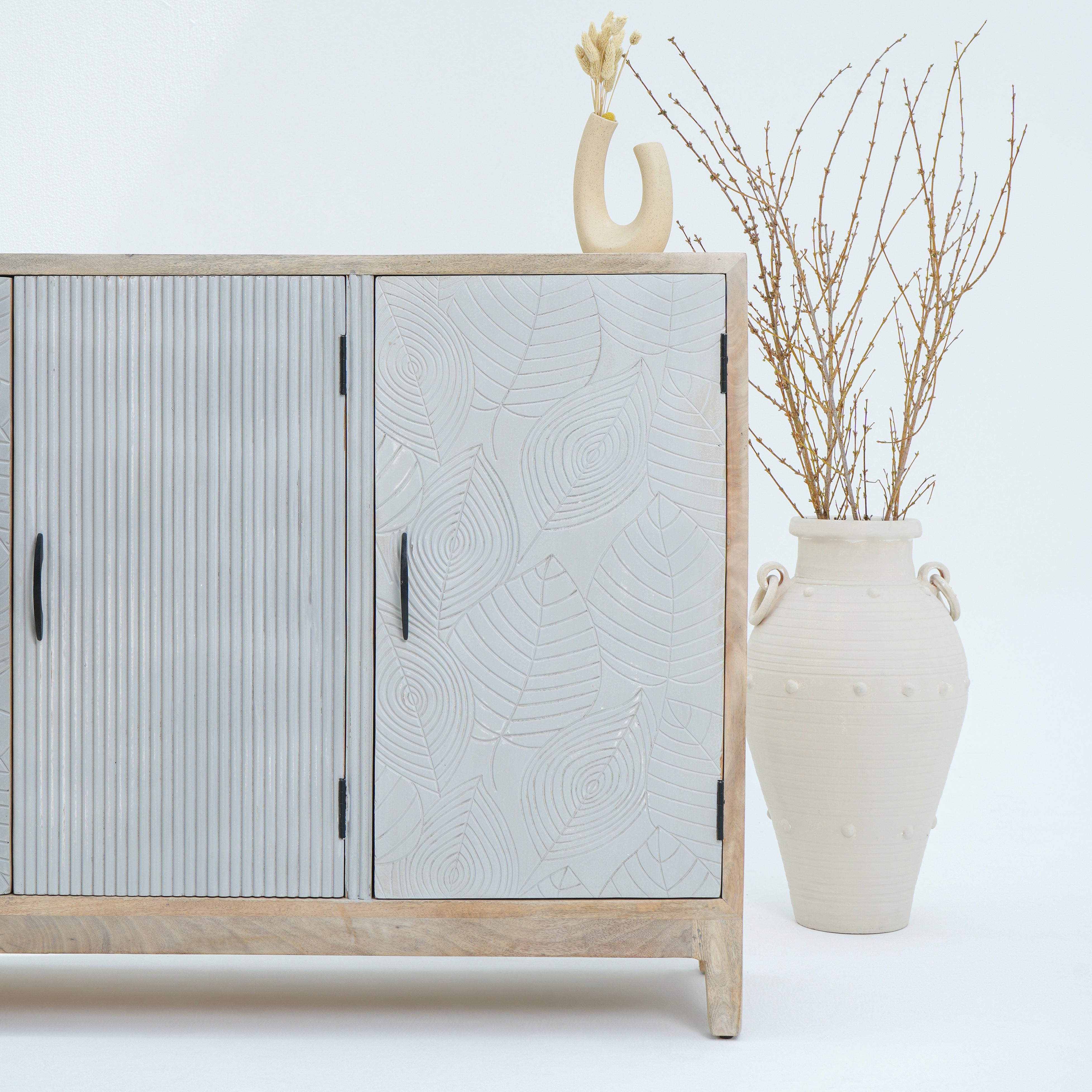 Blossora three door sideboard