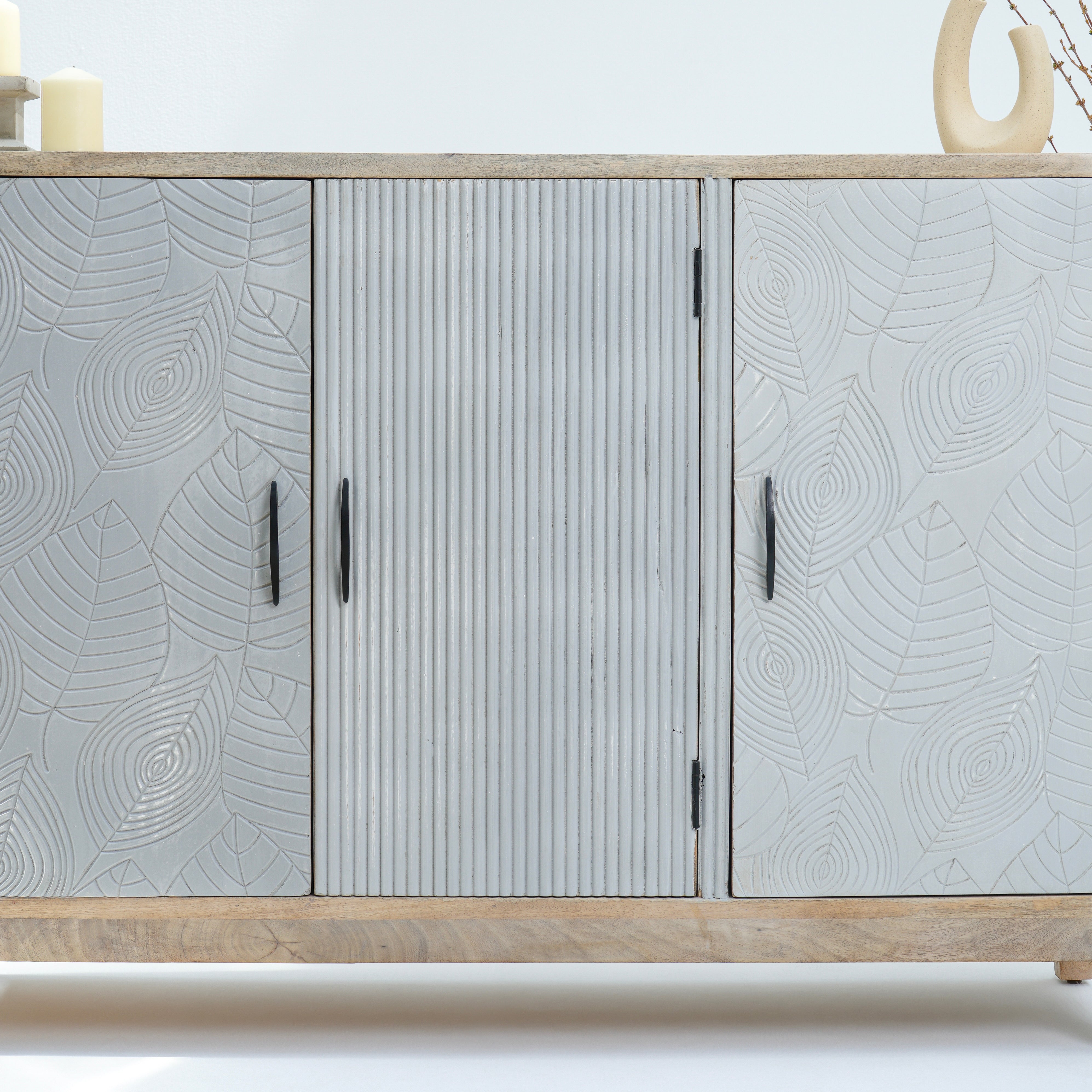 Blossora three door sideboard