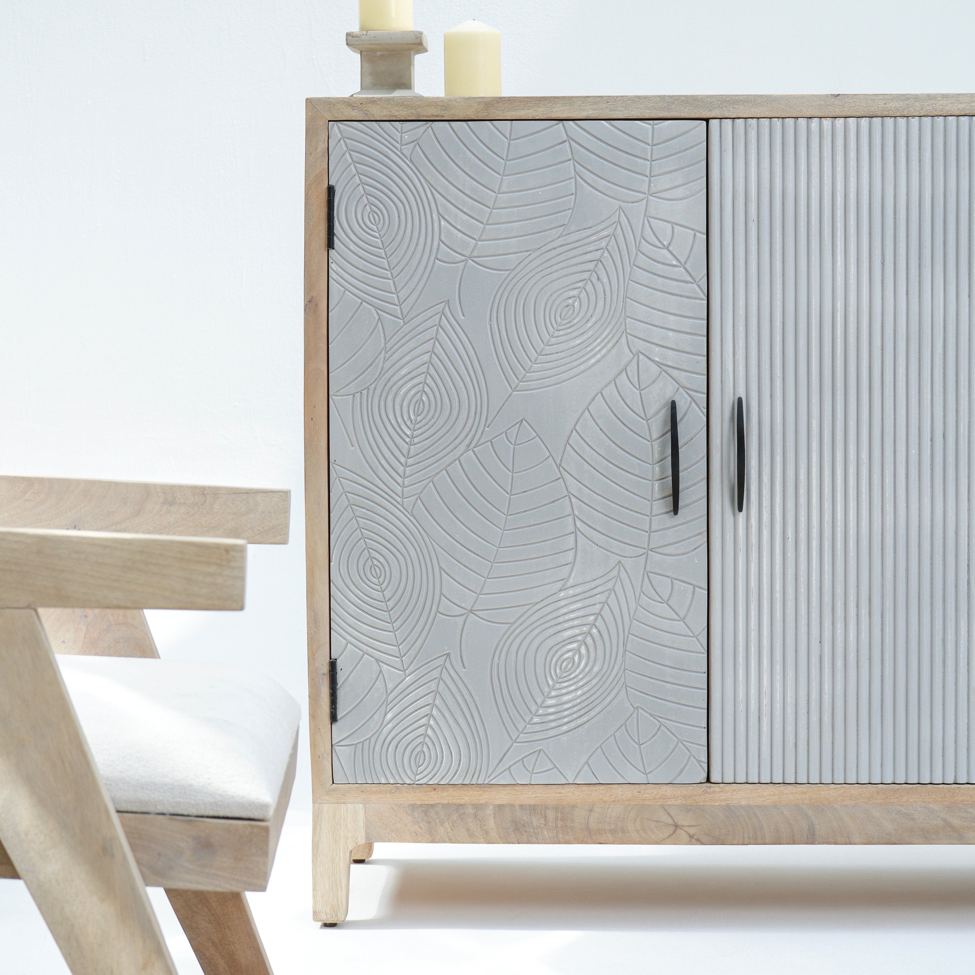Blossora three door sideboard