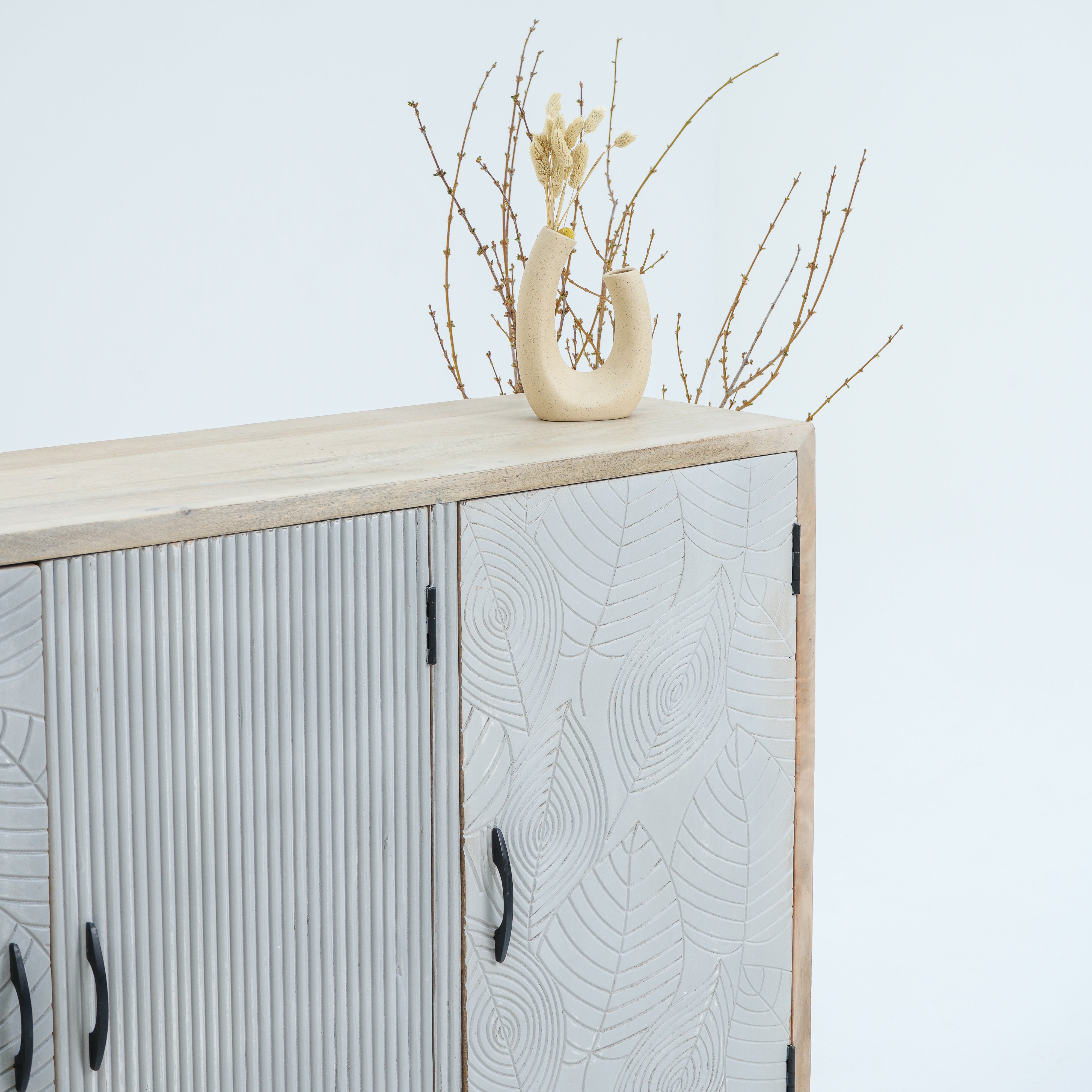 Blossora three door sideboard