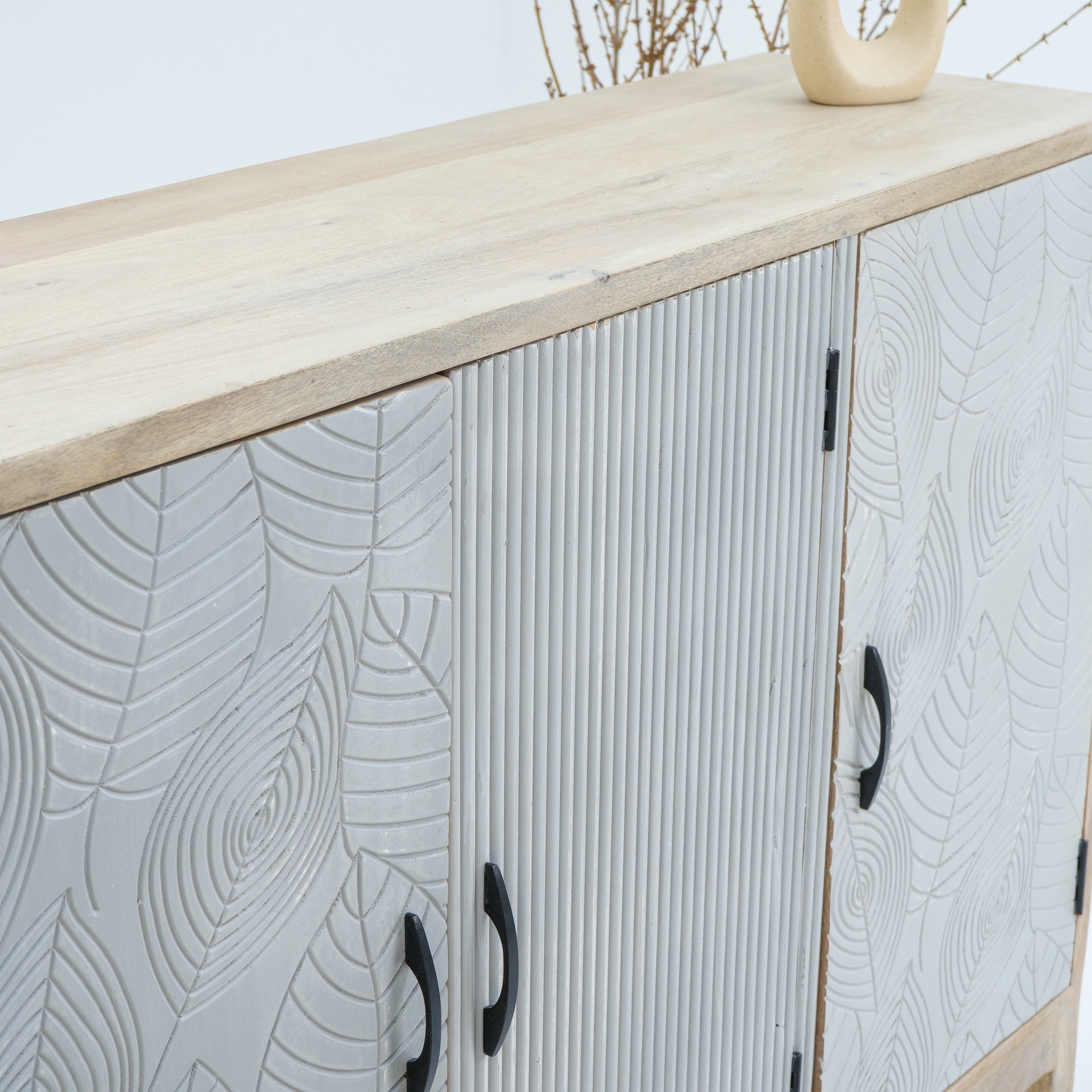 Blossora three door sideboard