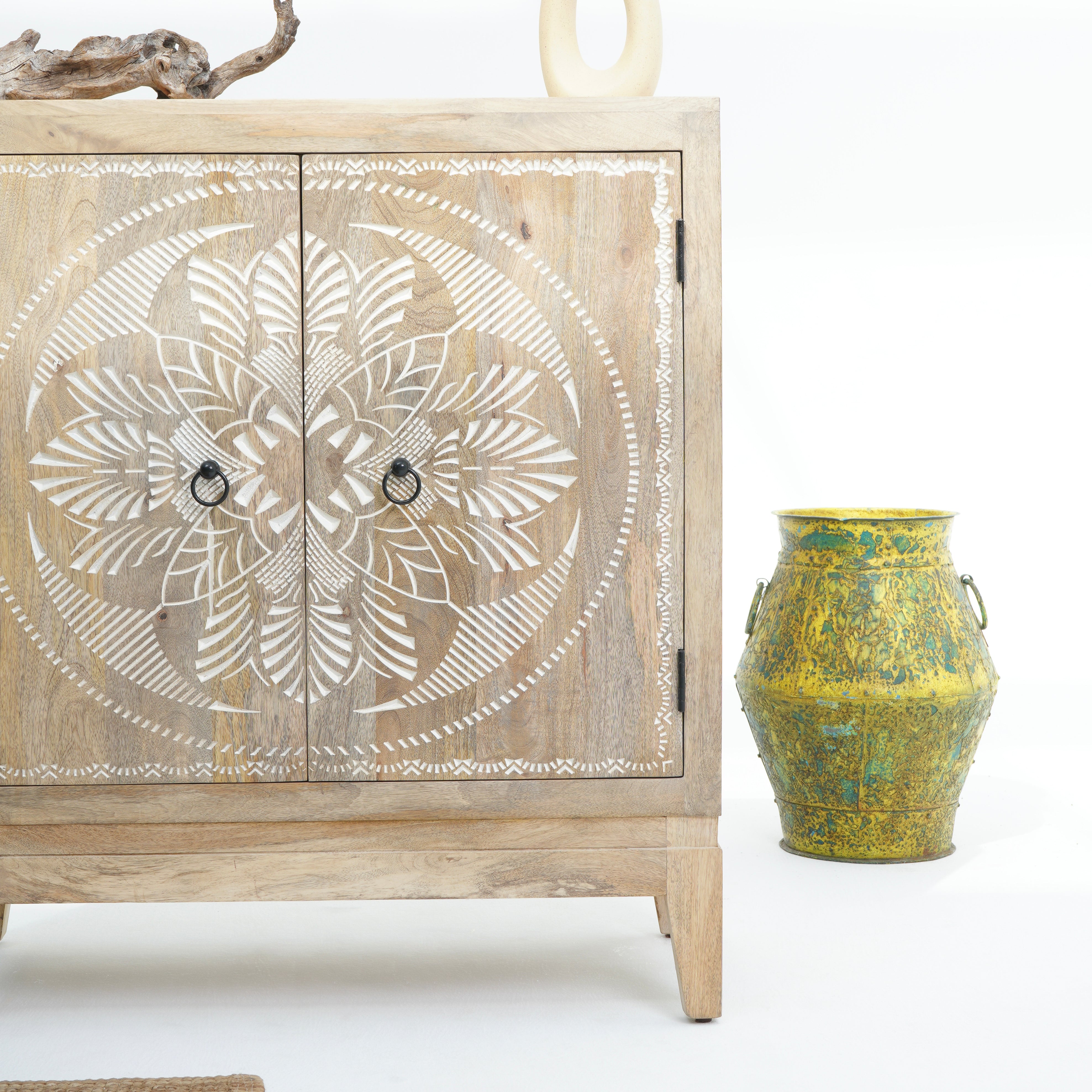 Reflections carwed sideboard