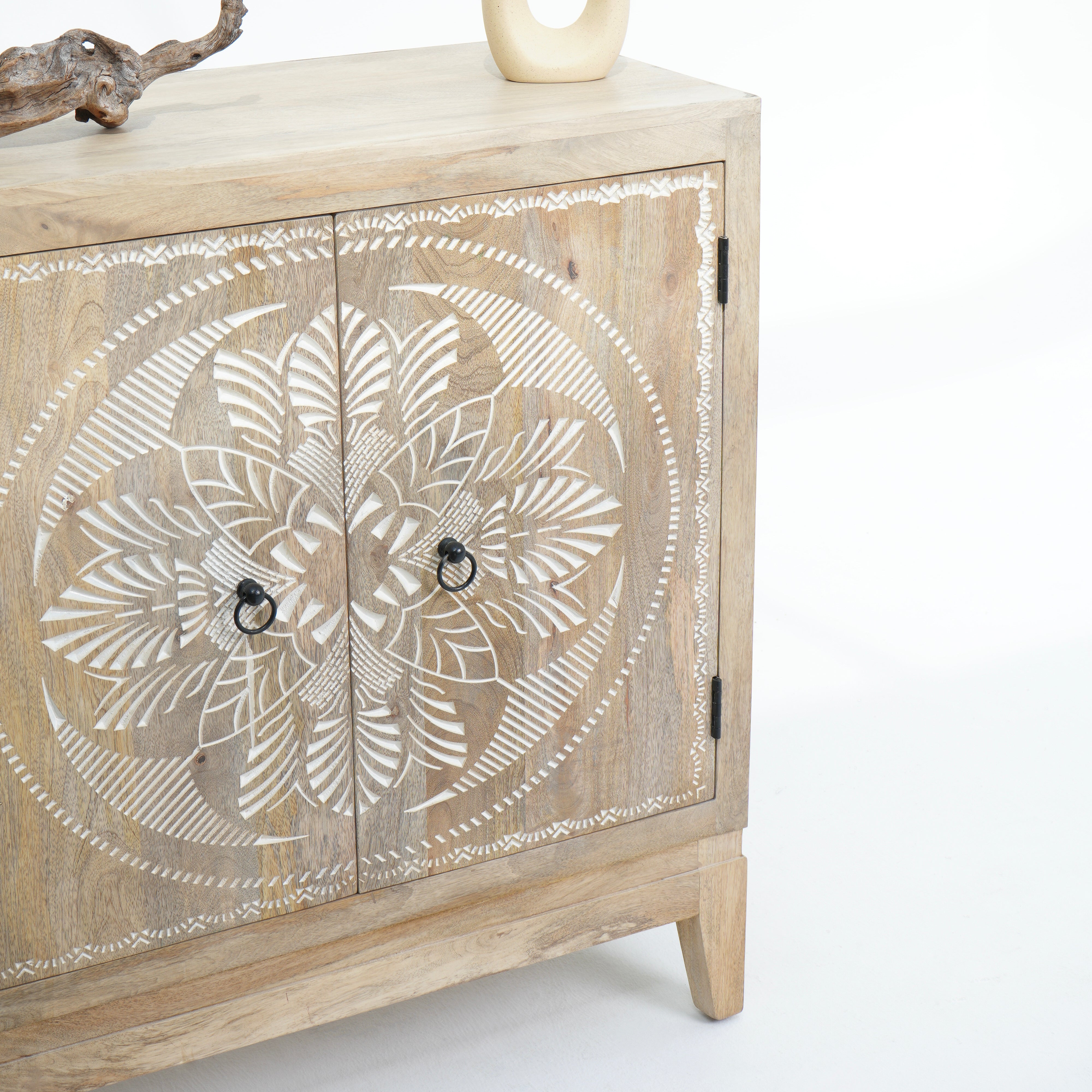 Reflections carwed sideboard