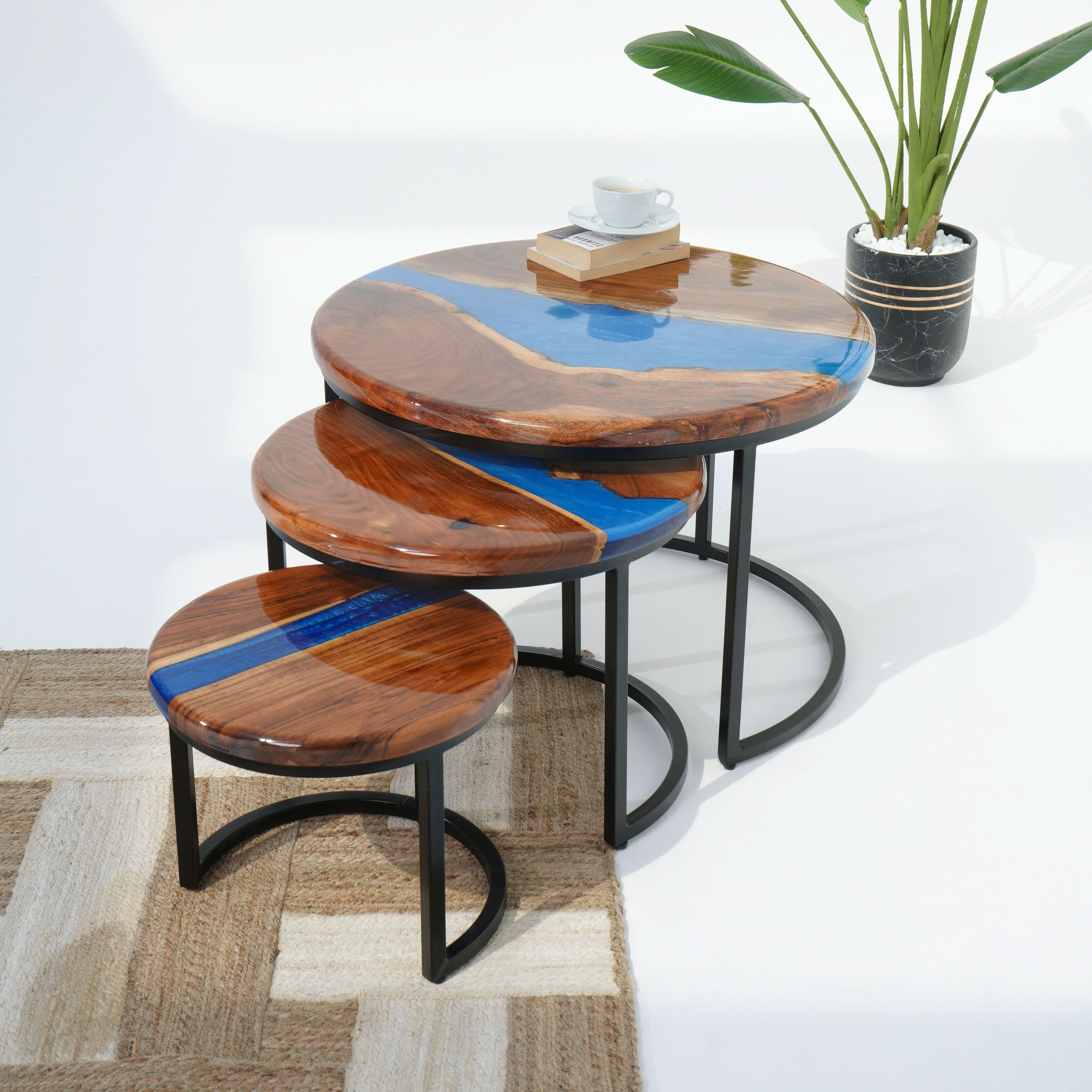 THE STYLISH TRIO NESTING TABLES - Art and craft furniture