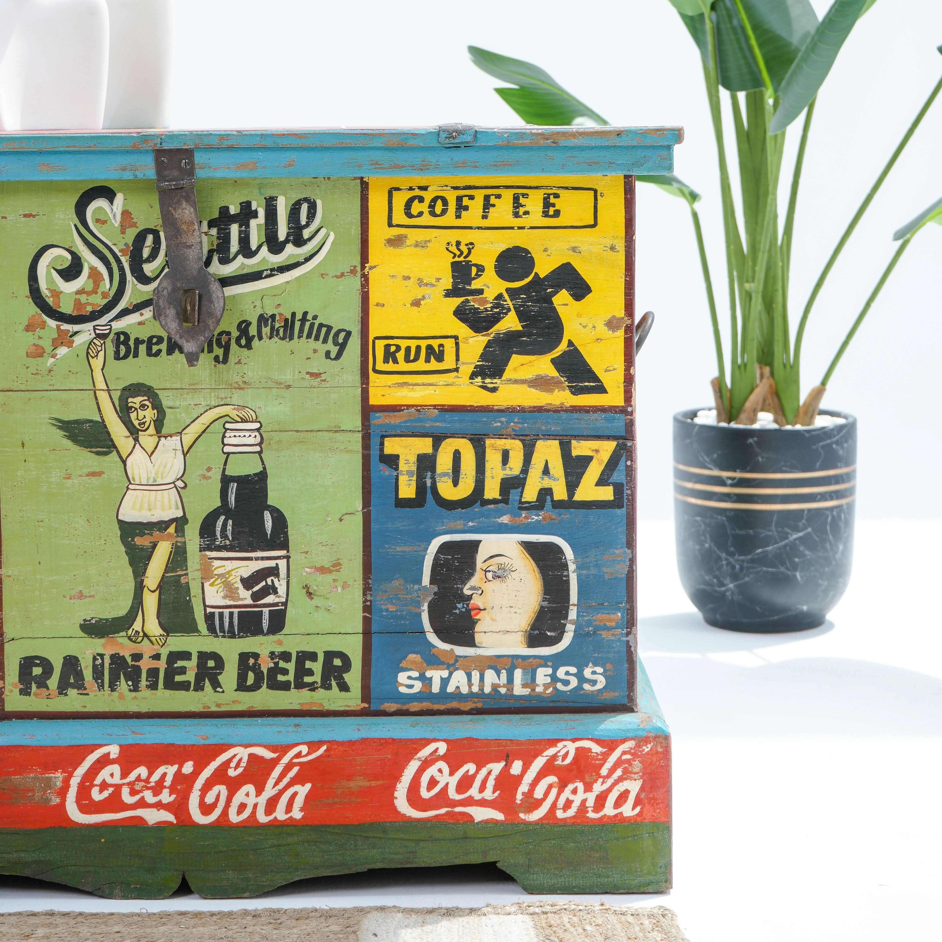 WOODEN PAINTING BOX - Art and craft furniture