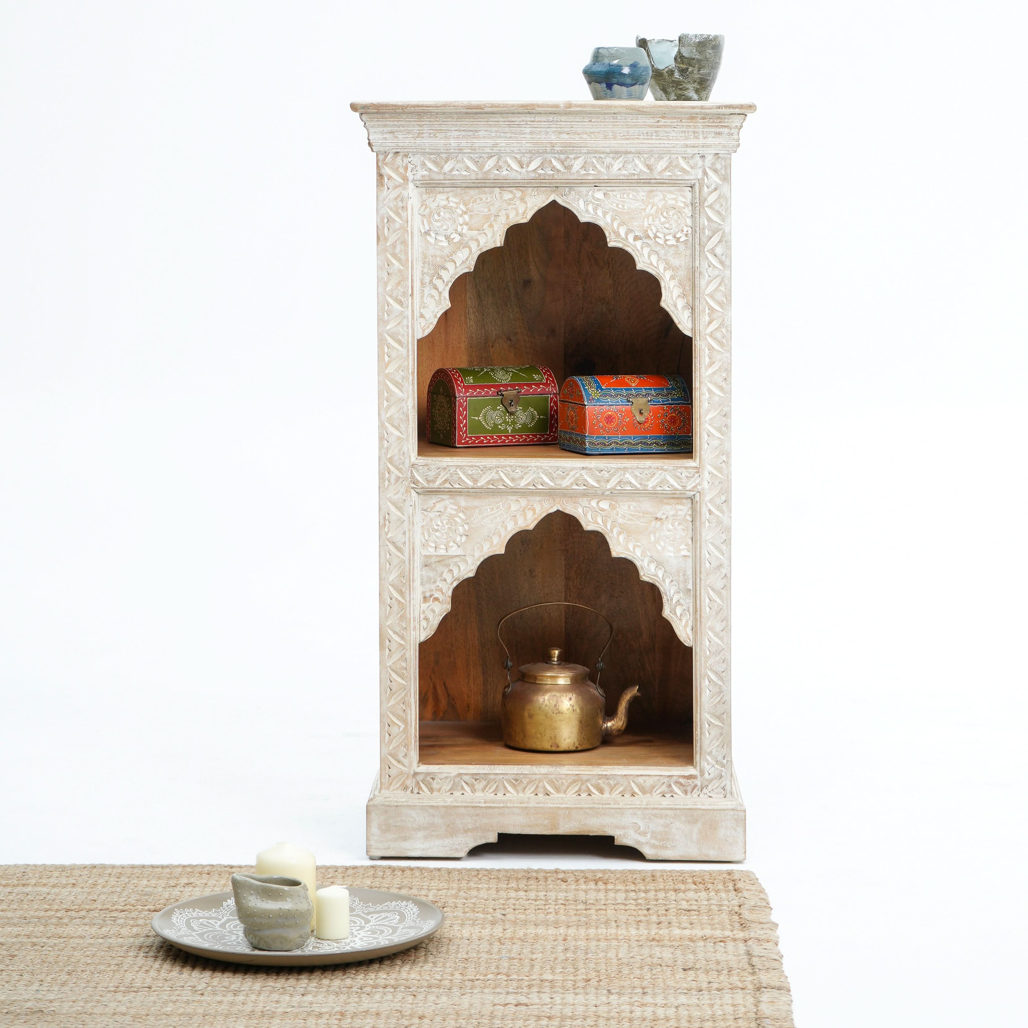DUBLIN TWO-BLOCK OPEN BOOKSHELF - Art and craft furniture