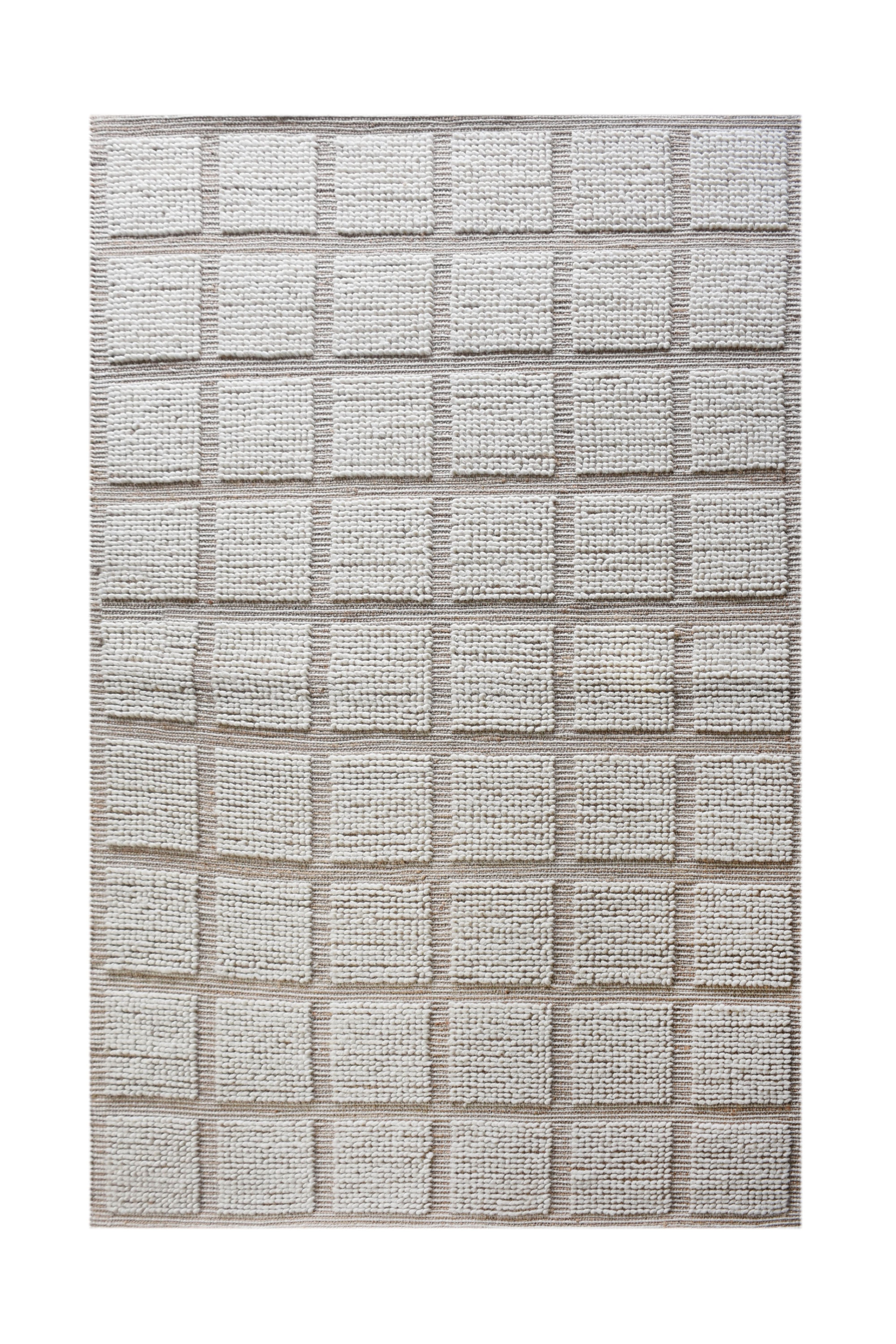 RAVENSWOOD HAND WOVEN JUTE & WOOL CARPET - Art and craft furniture