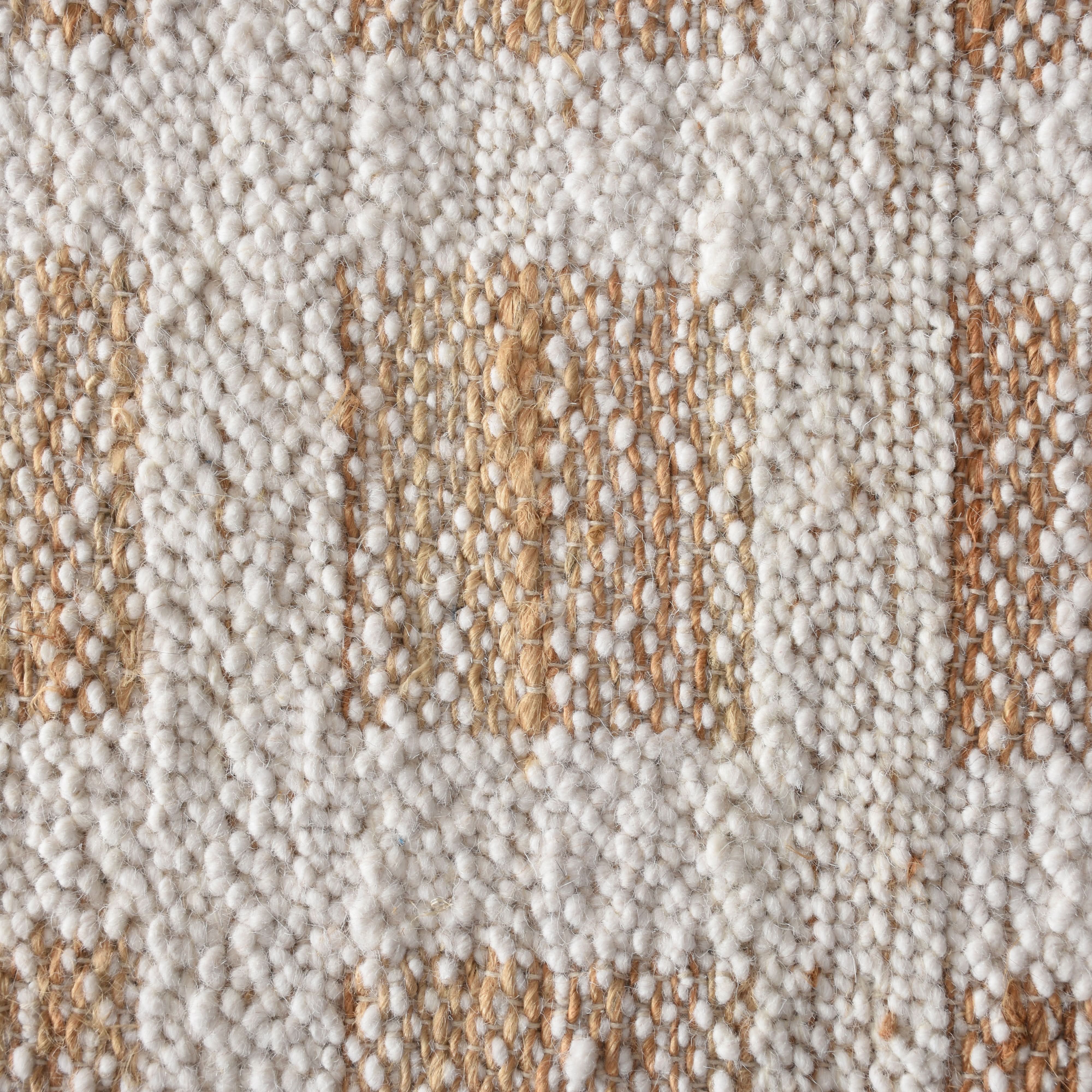 RIALTI HAND WOVEN JUTE & WOOL CARPET - Art and craft furniture