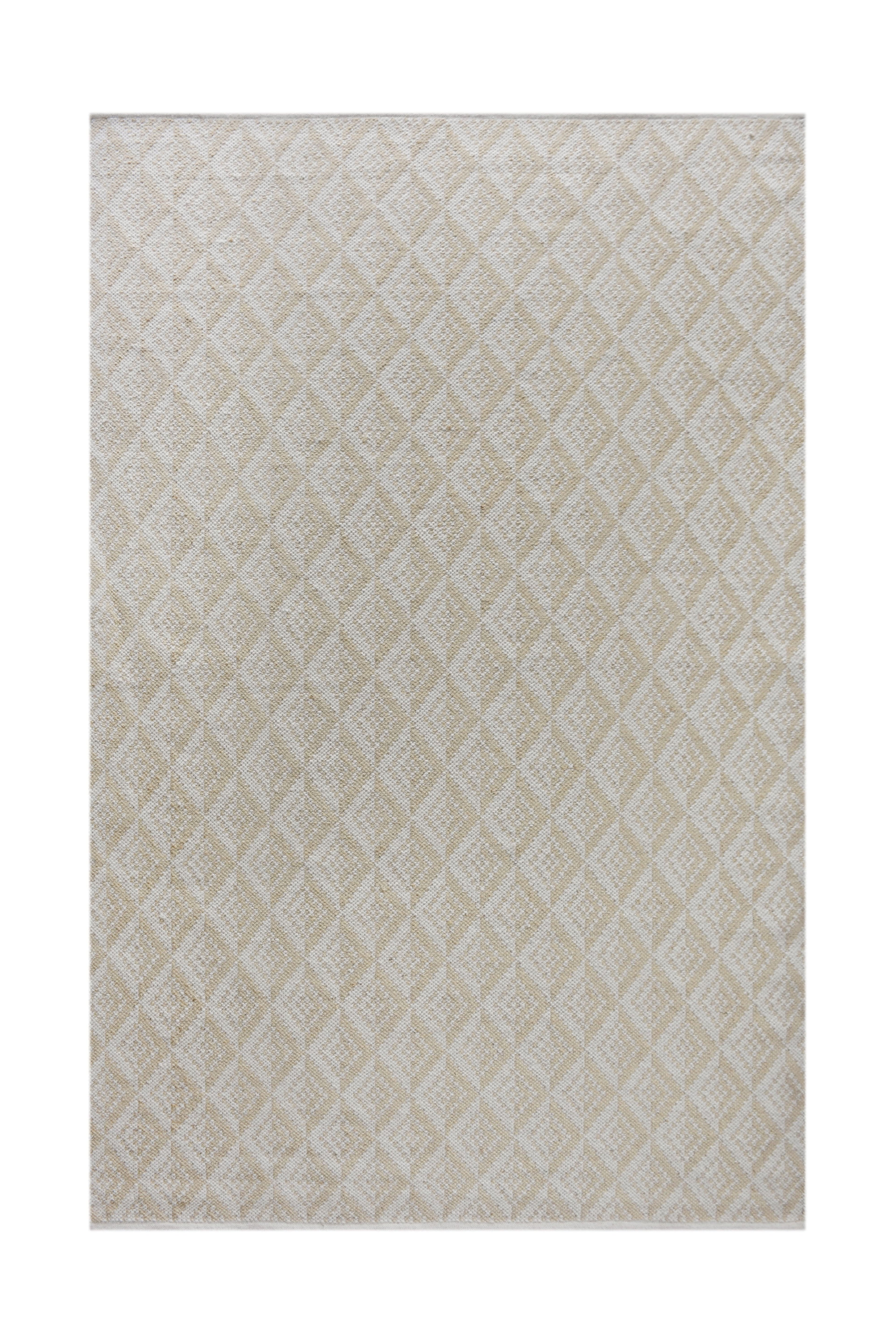 SANTORA HAND WOVEN JUTE & WOOL CARPET - Art and craft furniture