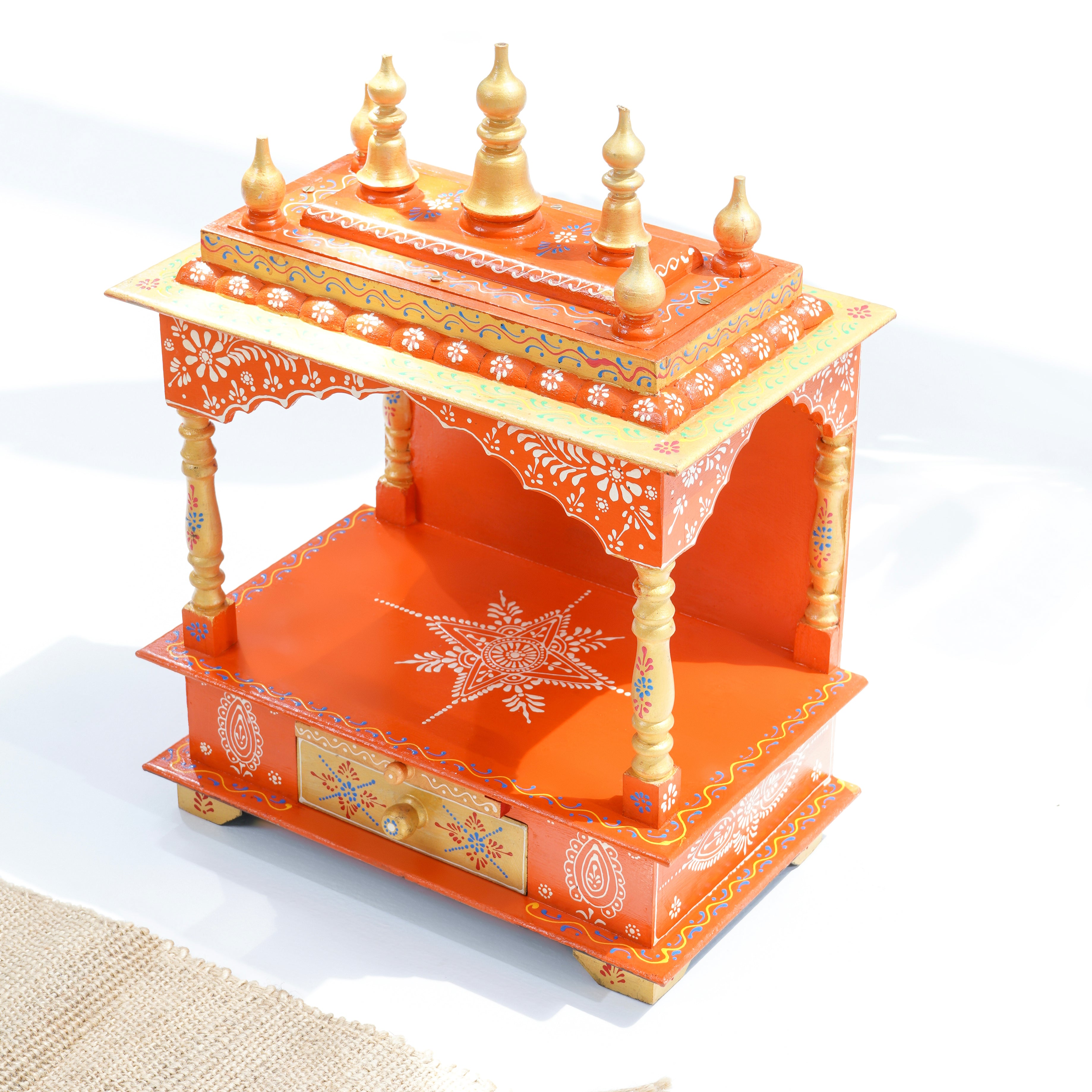 WDN PAINTING ONE DRAWER TEMPLE