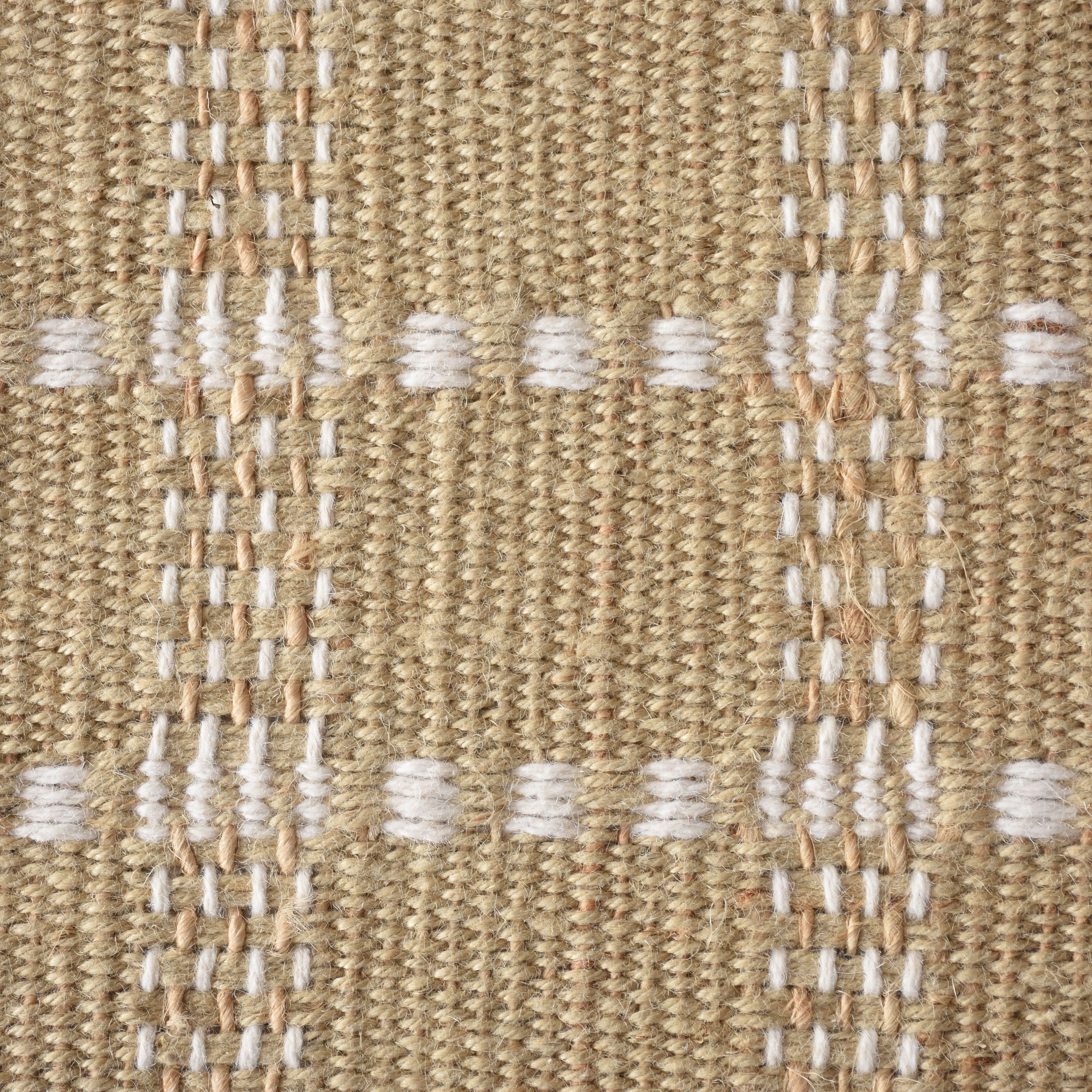 TAVIRA HAND WOVEN JUTE & WOOL CARPET - Art and craft furniture