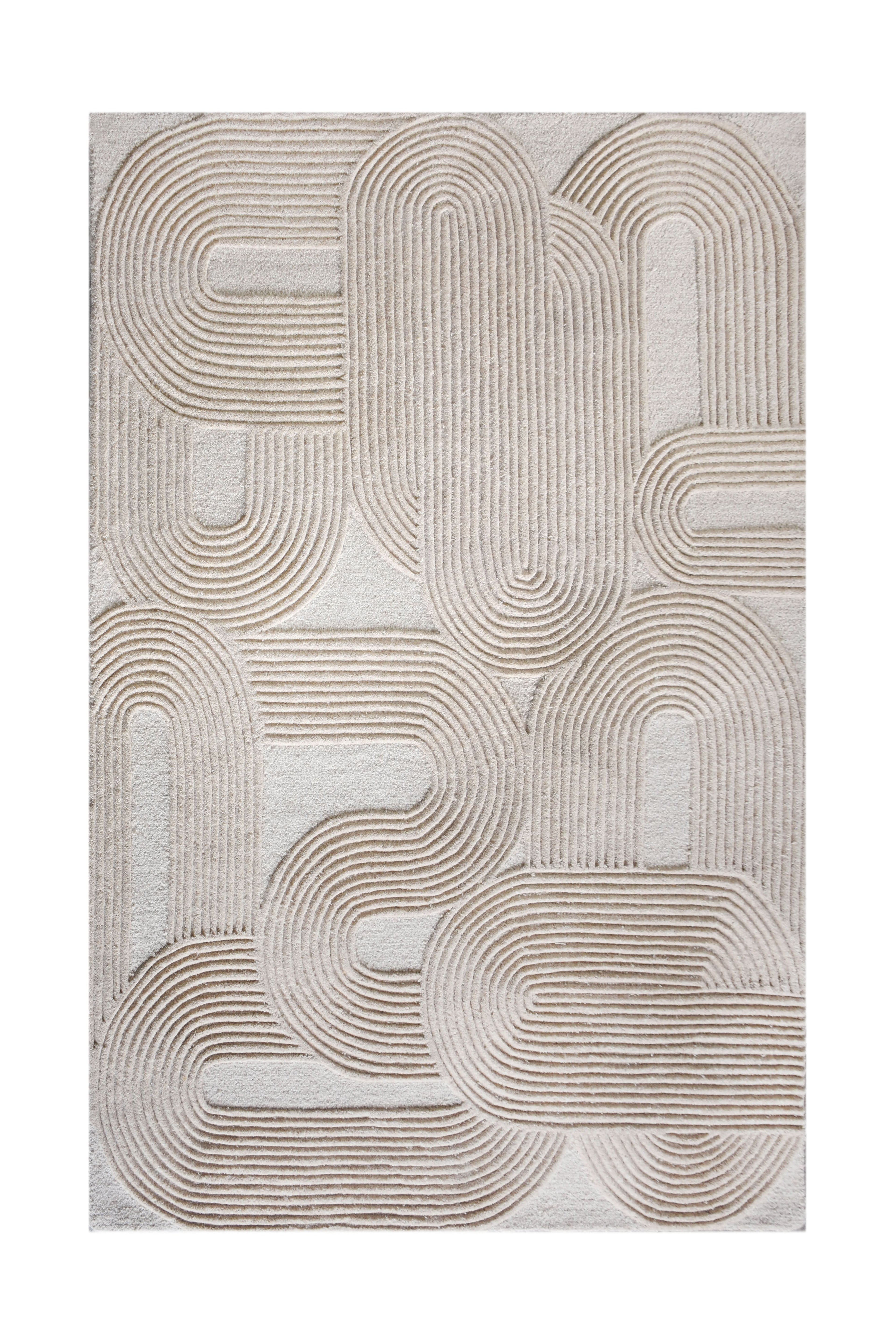 VERNOON HAND TUFTED WOOL CARPET - Art and craft furniture
