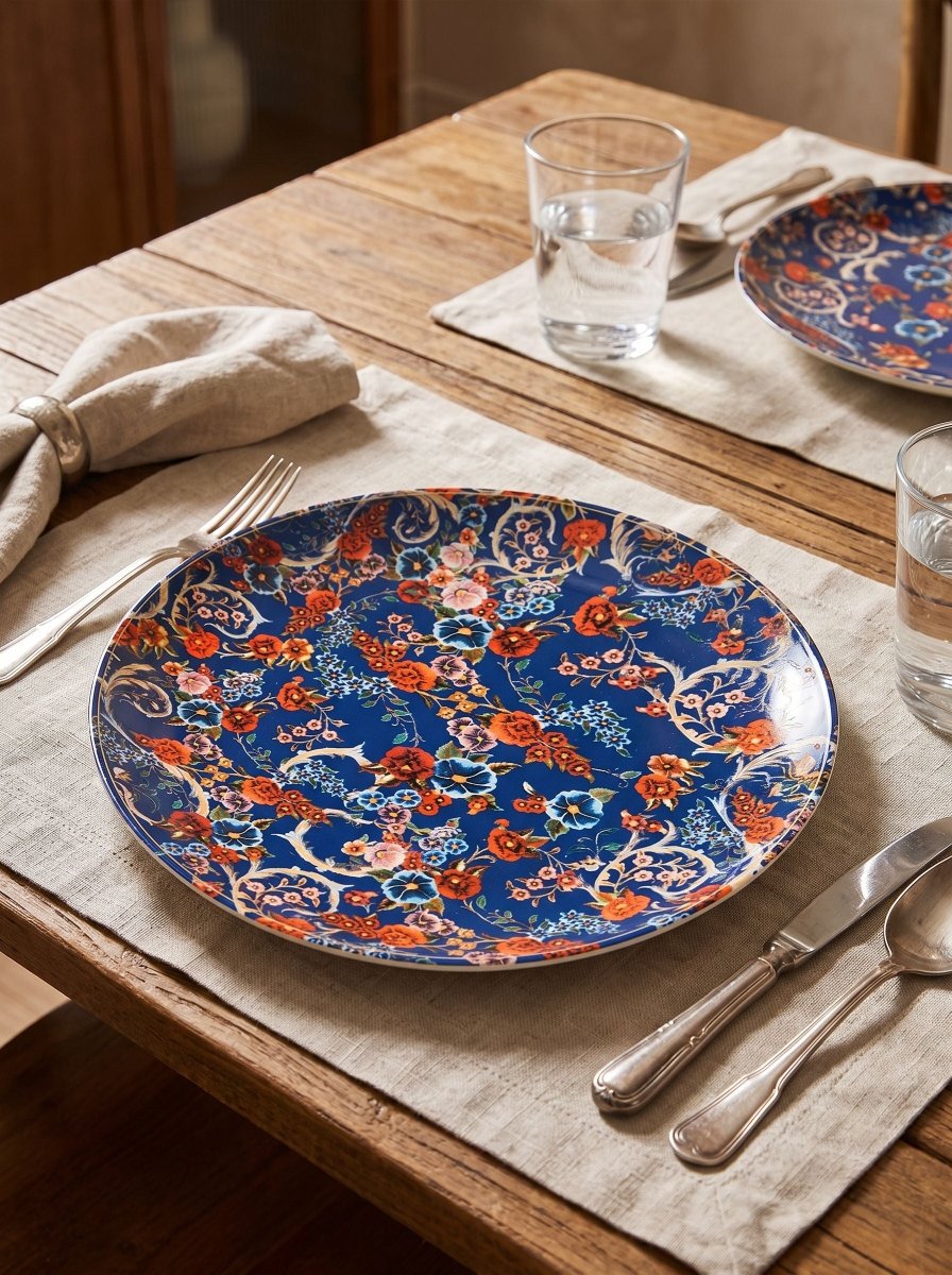 Amaya Dining Plate - Art and craft furniture