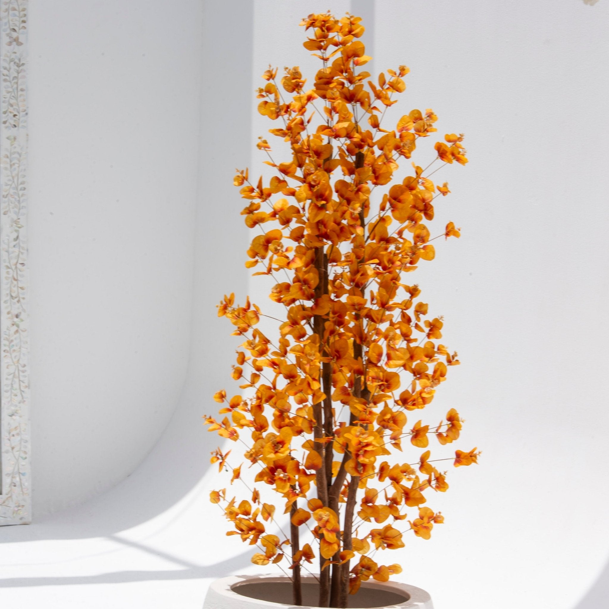 ARTIFICIAL AUTUMN MAPLE LEAF PLANT (180) - Art and craft furniture