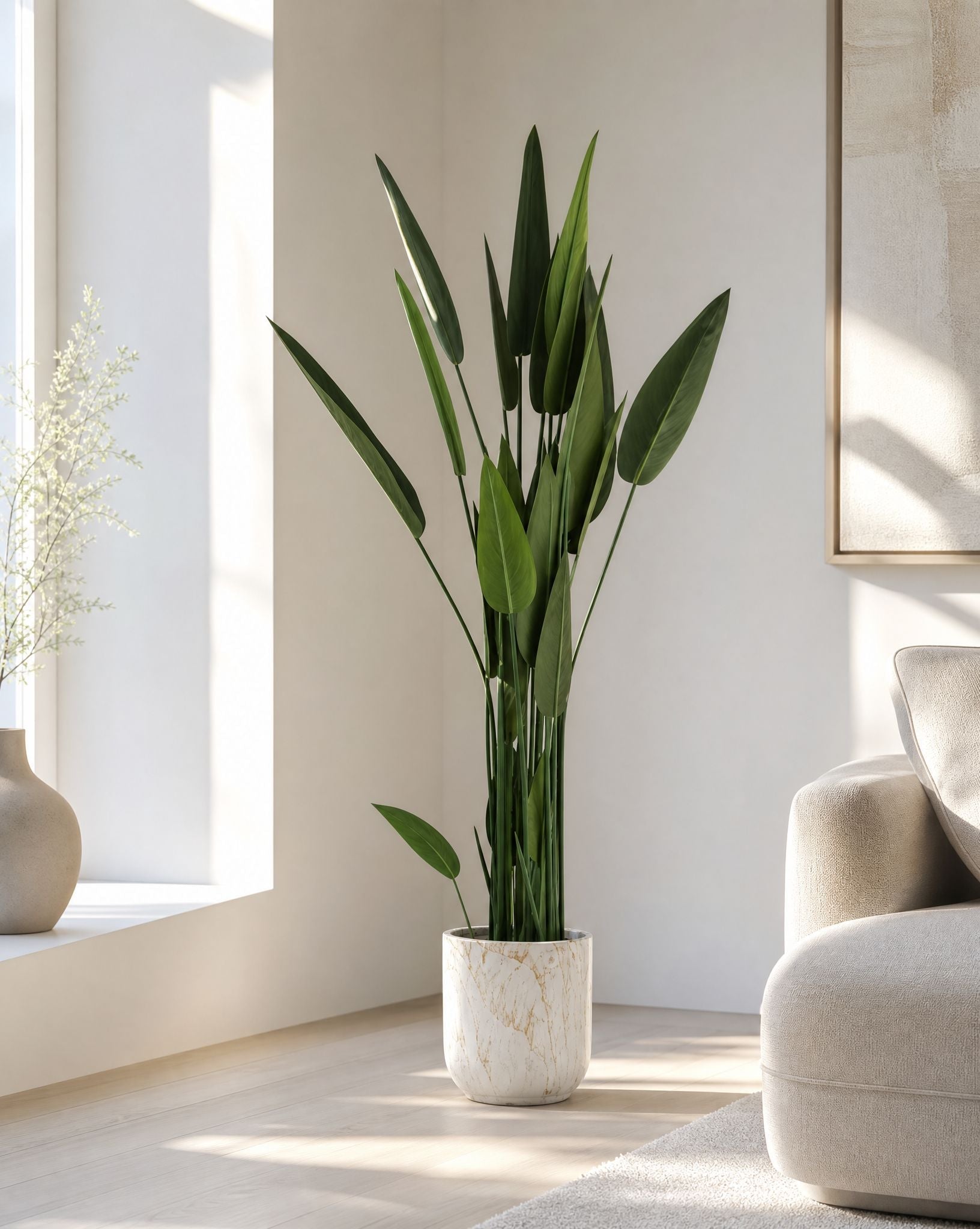 ARTIFICIAL BIRD OF PARADISE PLANT BIG - Art and craft furniture